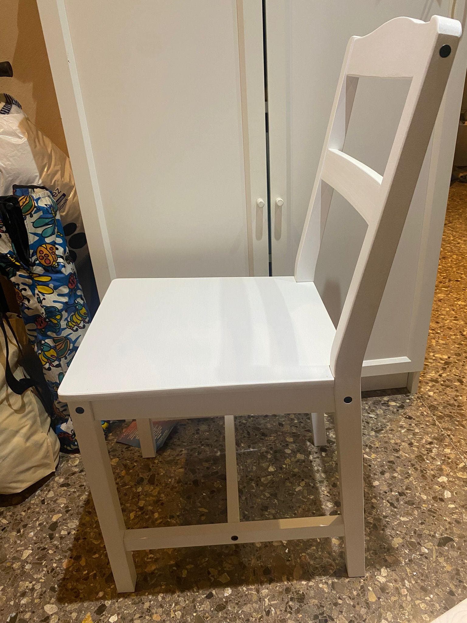 HAUGA cadira, blanc