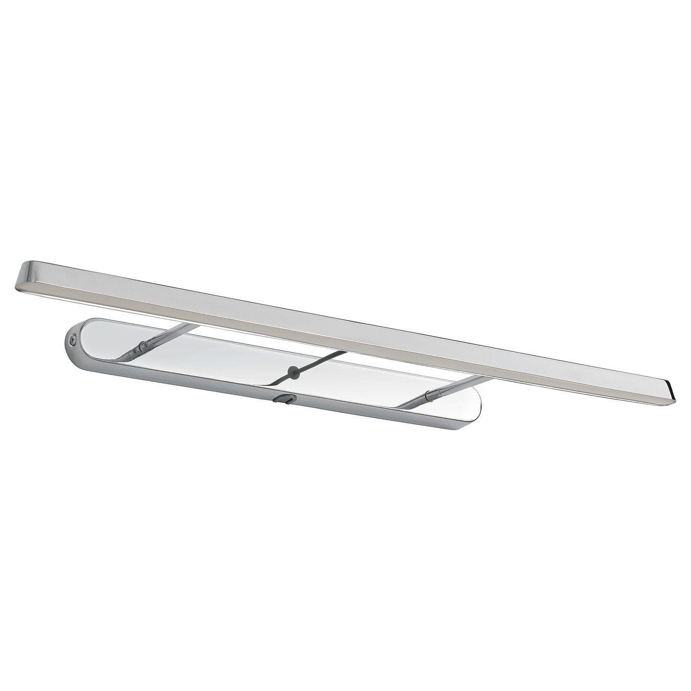 FLASKPOST LED cabinet/wall lighting, chrome-plated, 56 cm