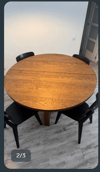 MÖRBYLÅNGA / LISABO mesa y 4 sillas, chapa roble tinte marrón/Mjuk marrón oscuro