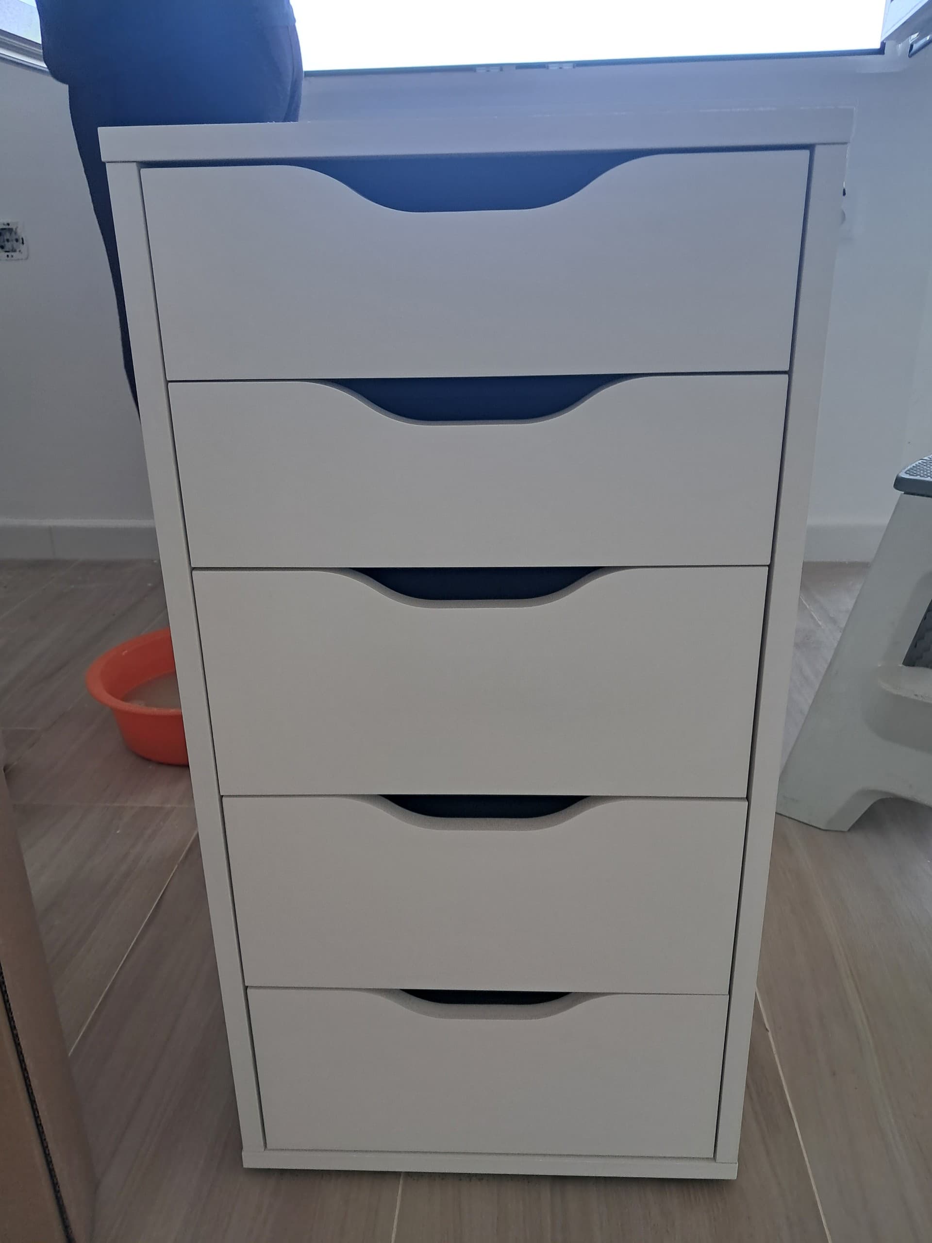 ALEX calaixera, amb inserció blanc, 36x70 cm