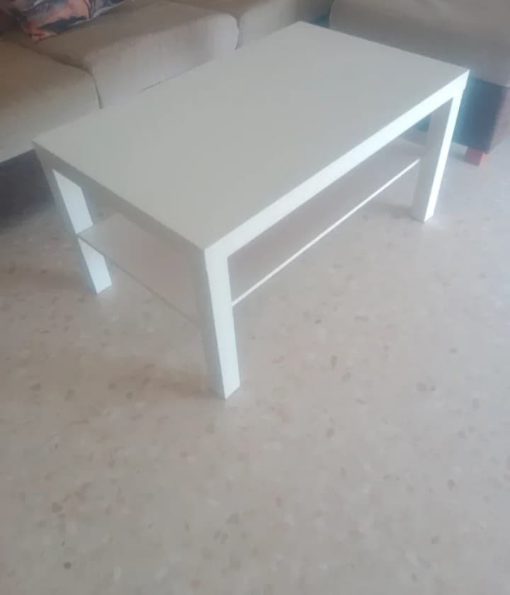 LACK coffee table, white, 90x55 cm