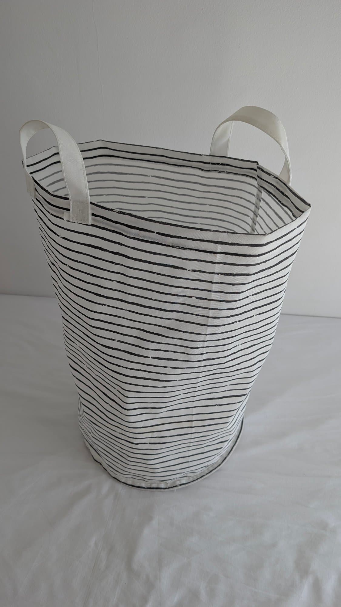KLUNKA arropa-poltsa, zuria/beltza, 60 l