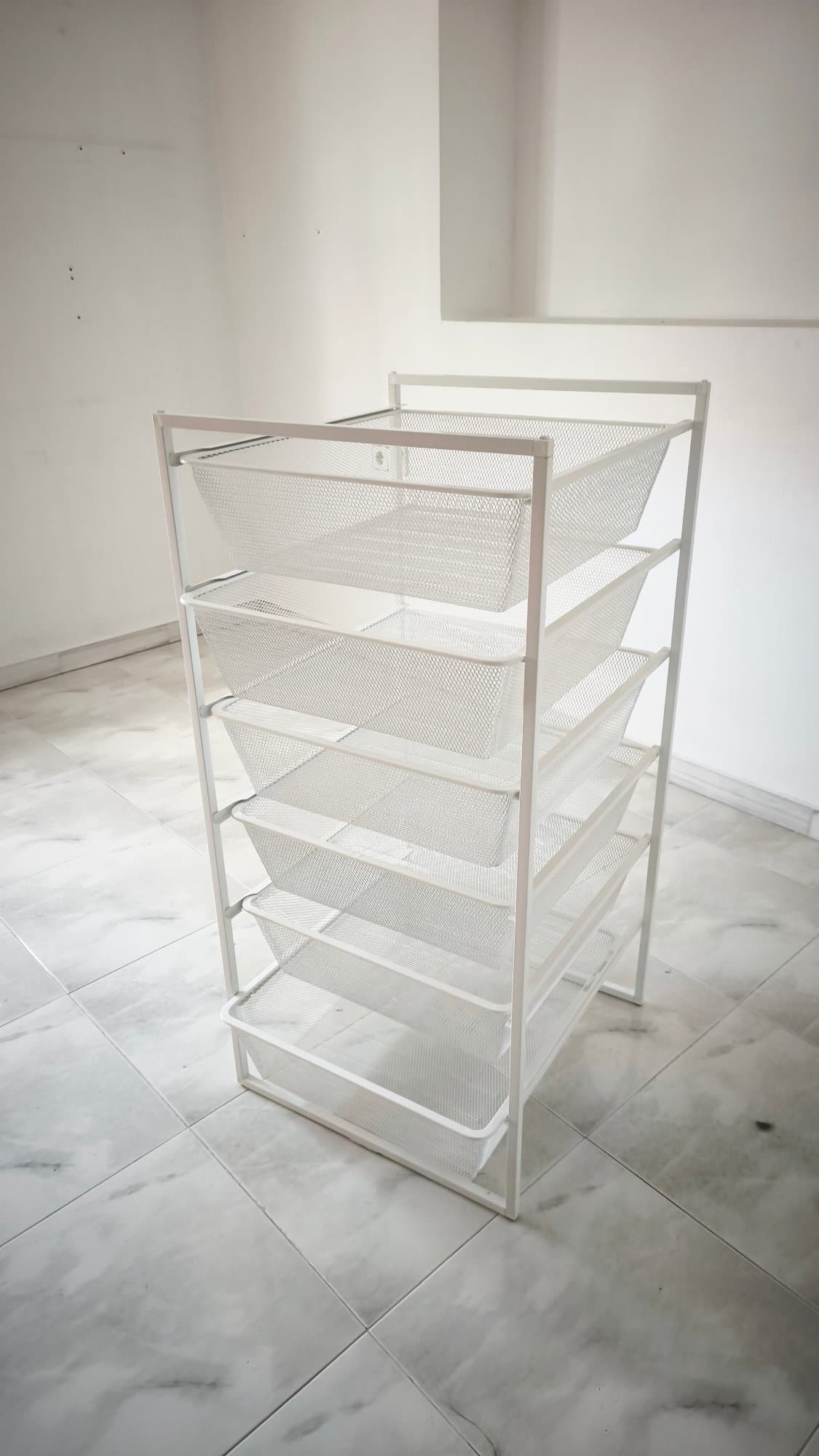 JONAXEL storage combination, white, 50x51x104 cm