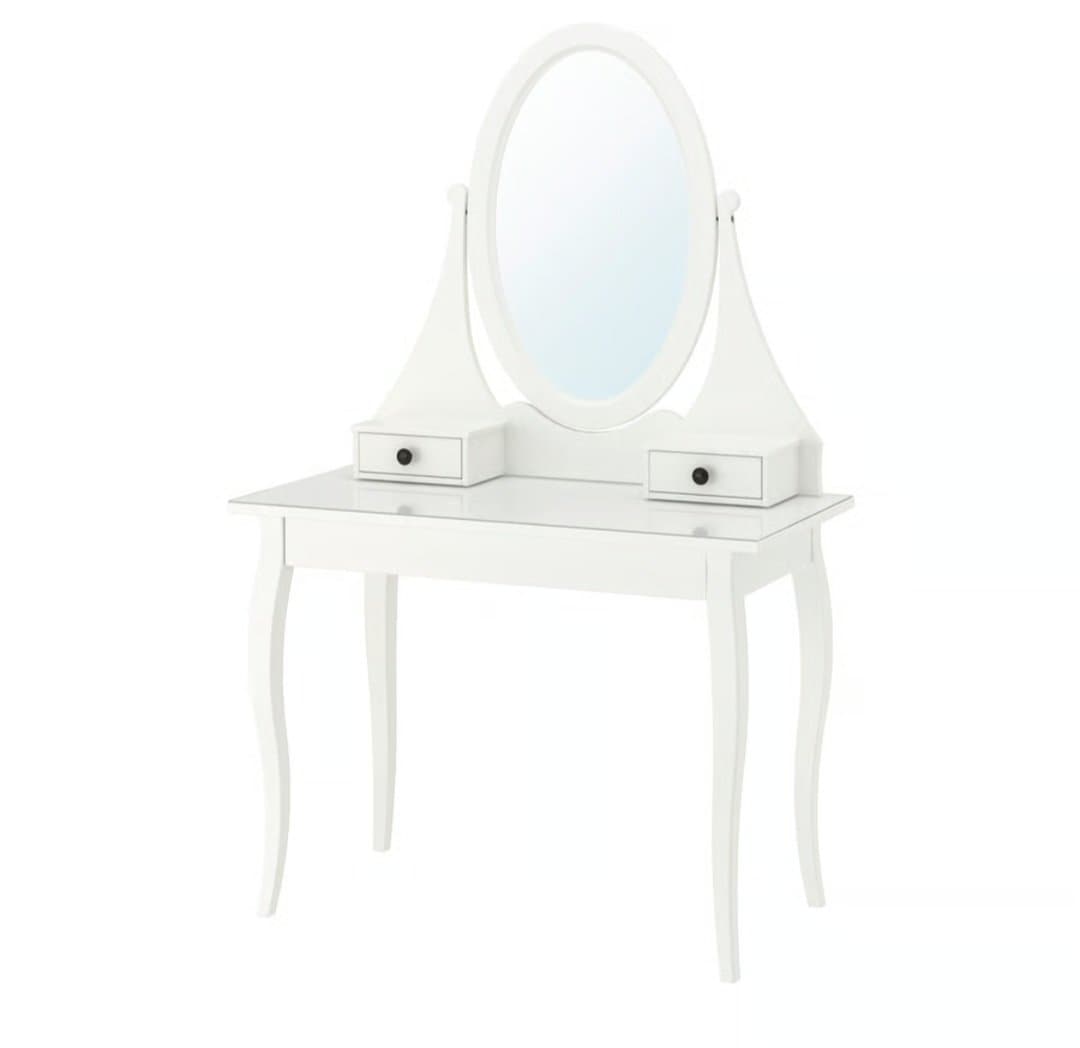 HEMNES apain-mahaia, zuria, 100x50 cm