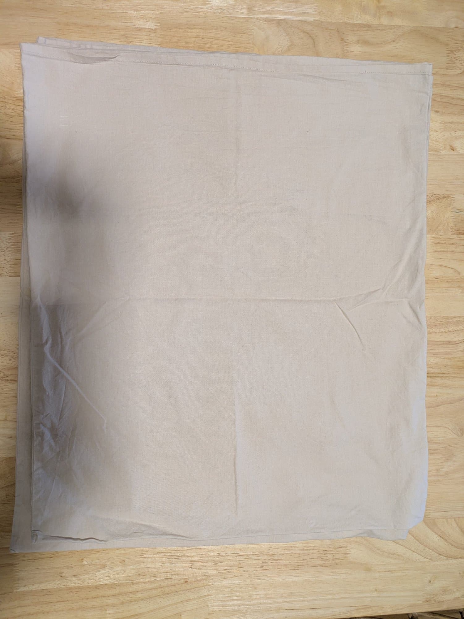 DVALA funda para almofada, beixe, 50x60 cm