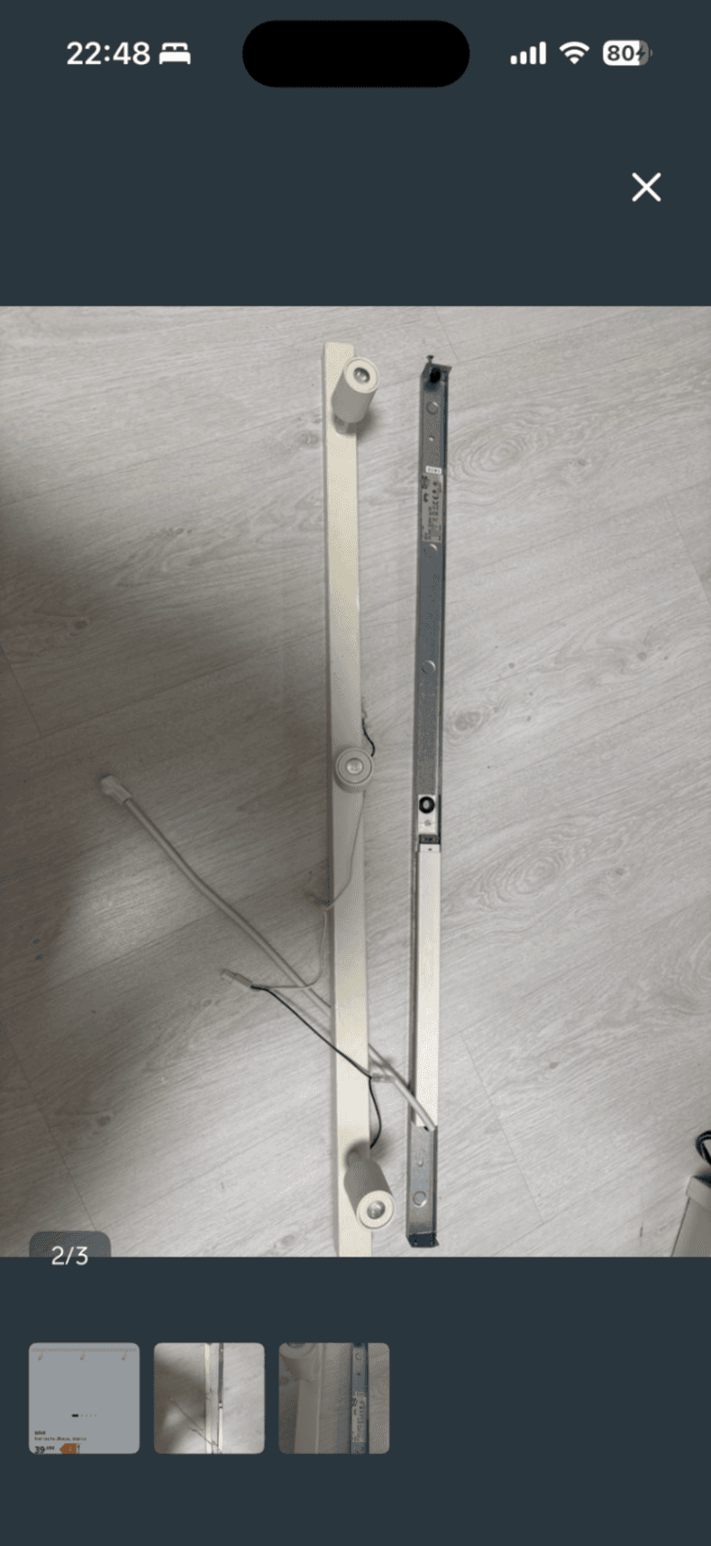 BÄVE guia 3focus+LED, blanc