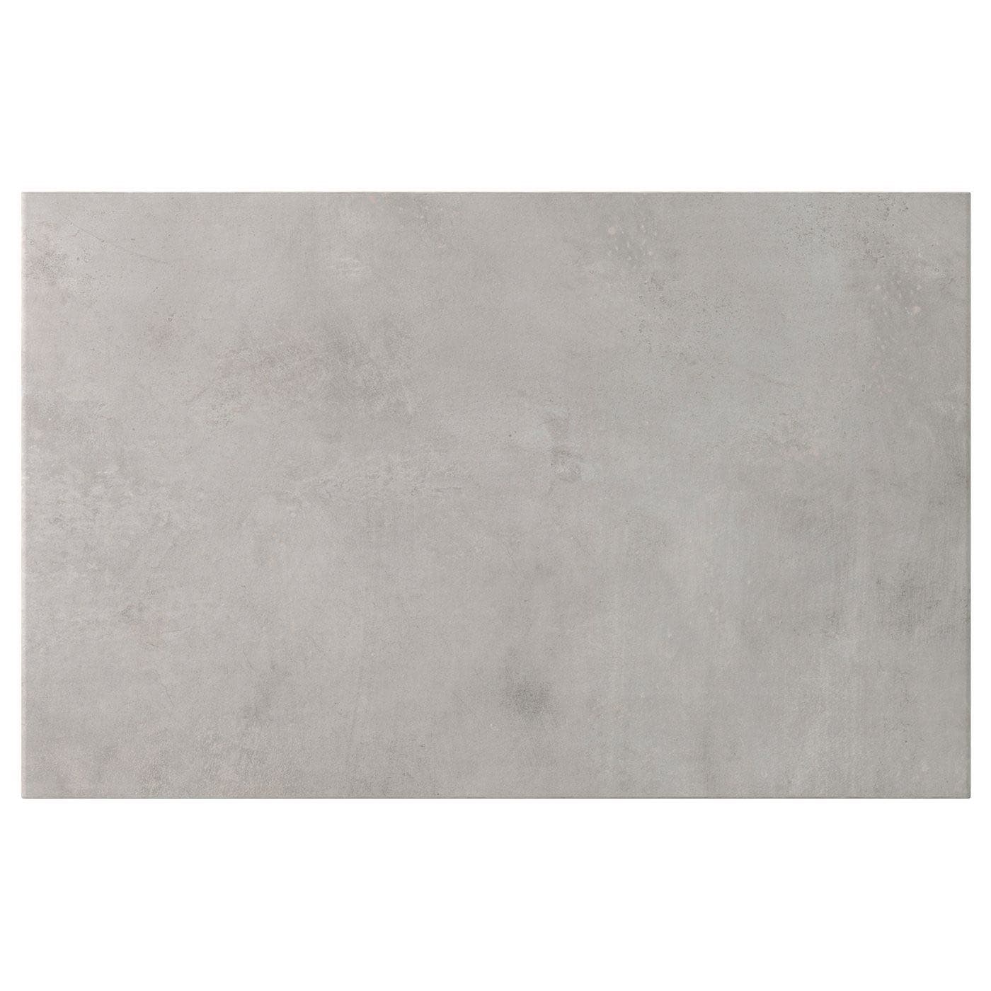 KALLVIKEN porta/fronte de caixón, gris claro efecto cemento, 60x38 cm