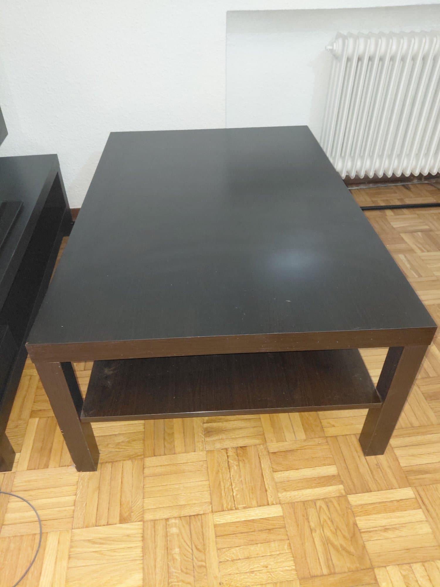 LACK coffee table, black-brown, 118x78 cm