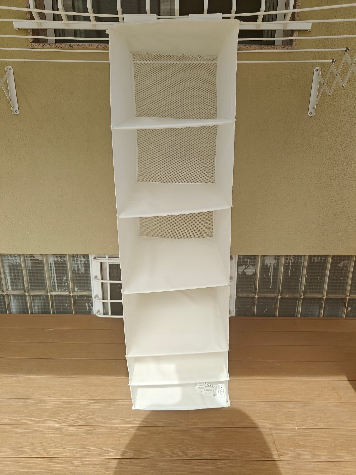 SKUBB mòdul emmagatzematge+6 compart, blanc, 35x45x125 cm