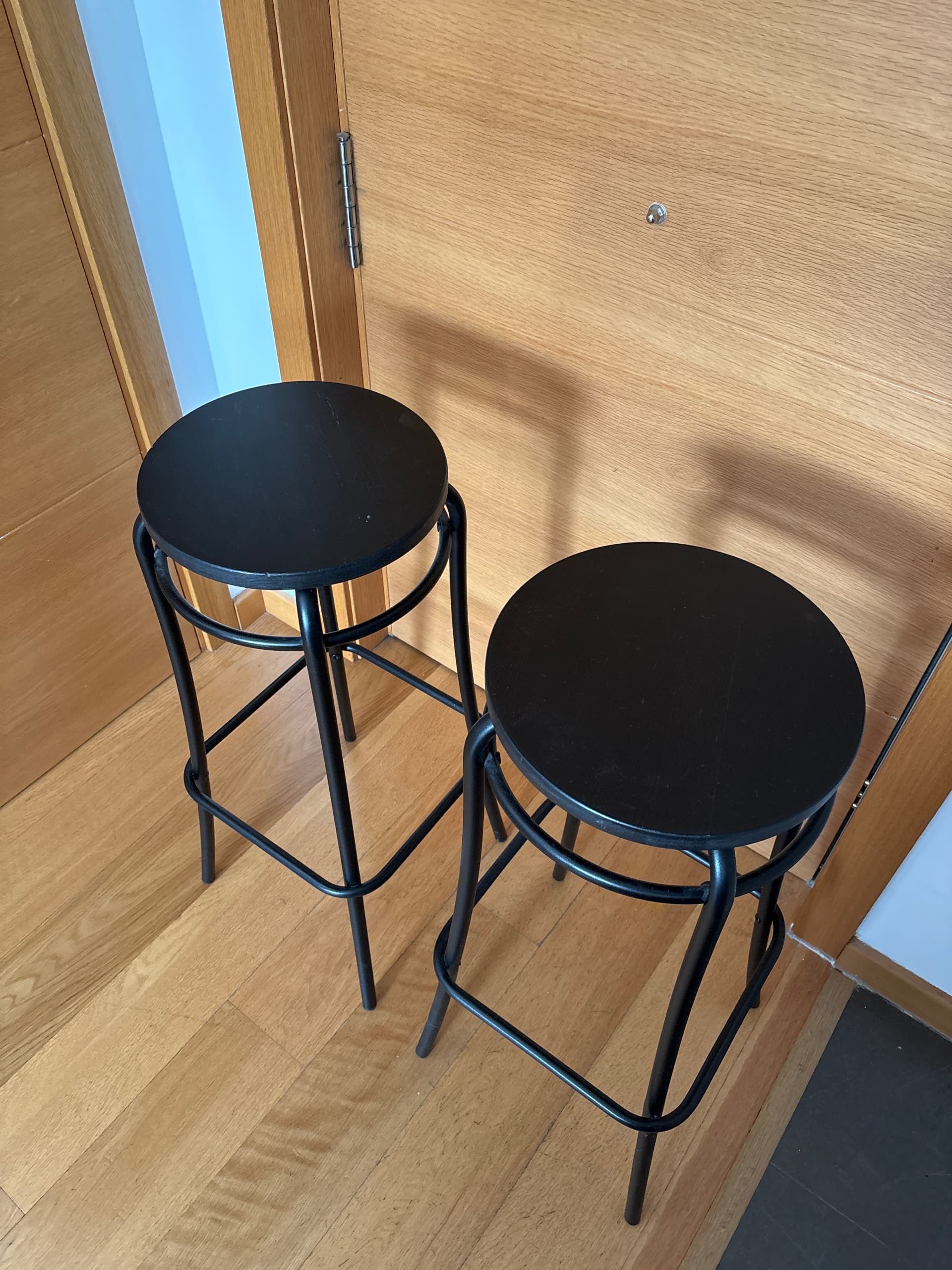 RÖNNINGE tallo alto, negro, 75 cm