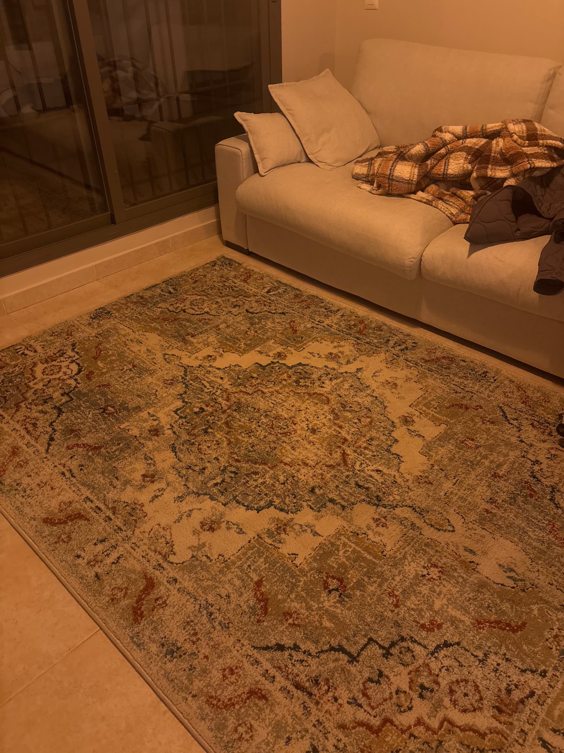 ONSEVIG alfombra, pelo curto, multicolor, 160x235 cm
