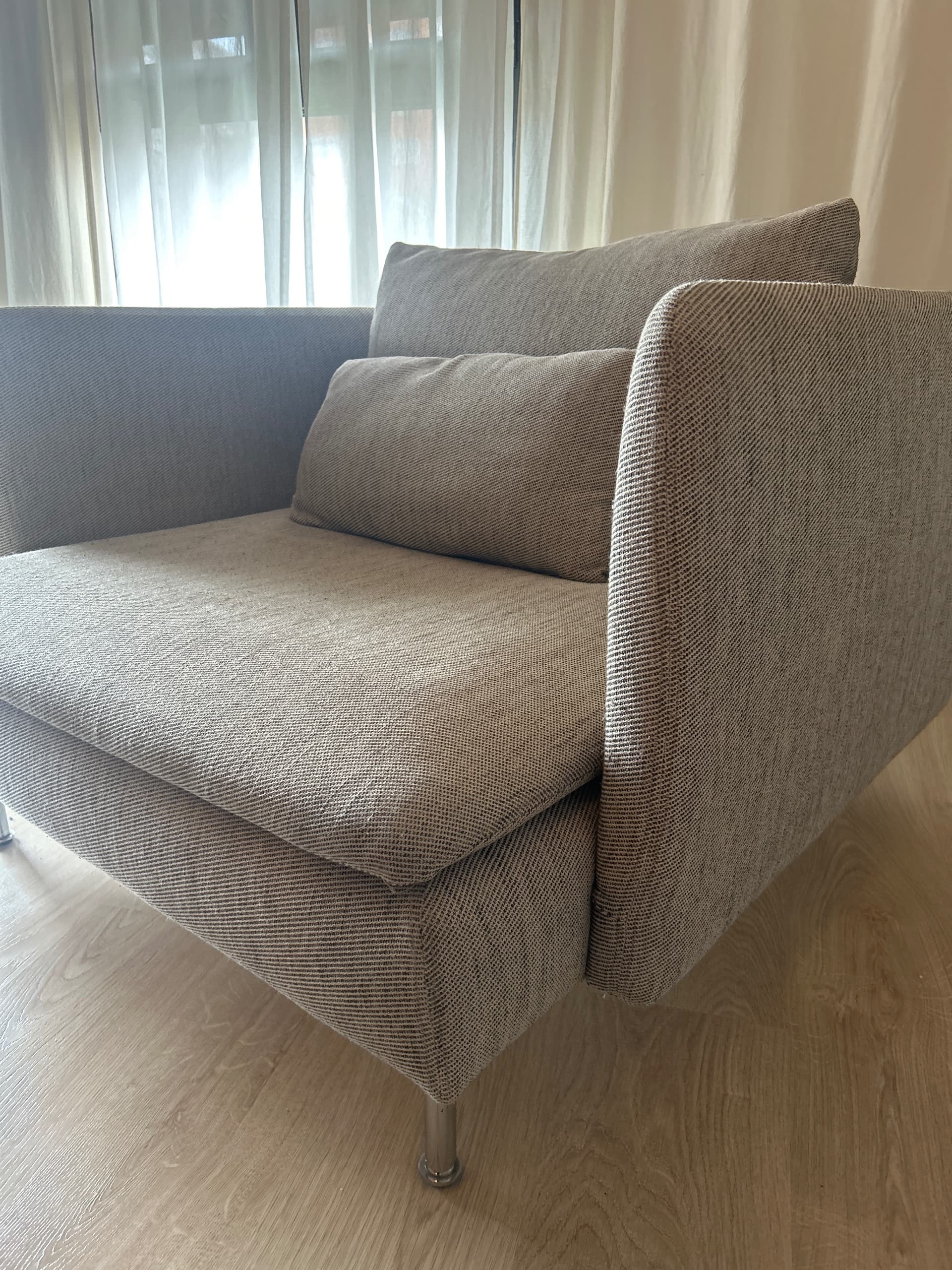 SÖDERHAMN sillón, Viarp beige