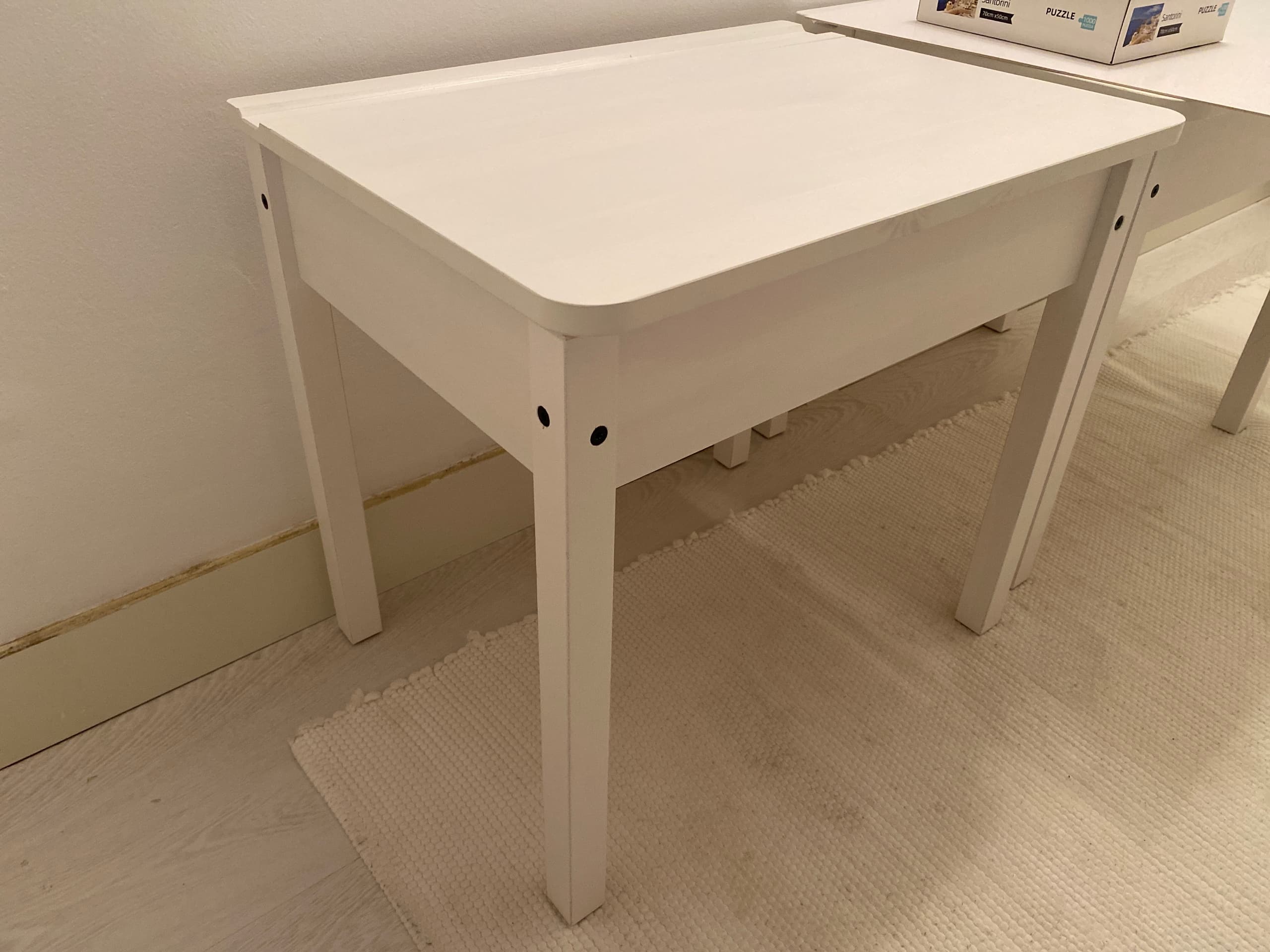 SUNDVIK pupitre, blanc, 60x45 cm