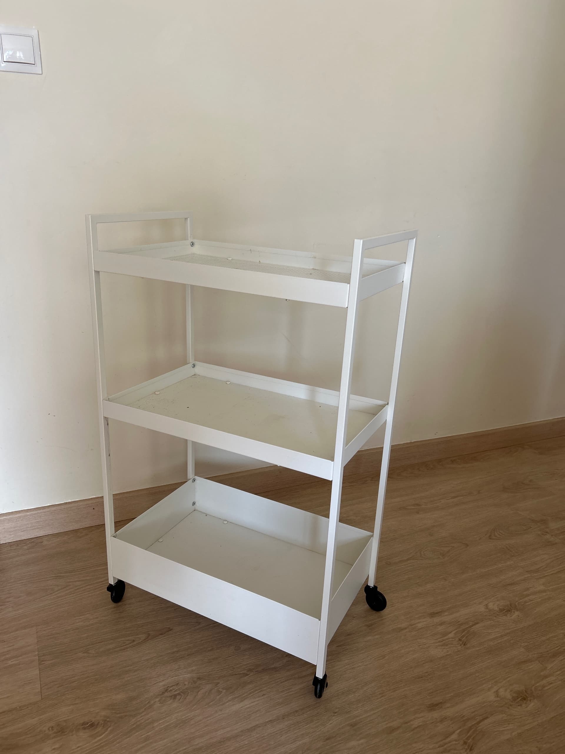 NISSAFORS carriño, branco, 50.5x30x83 cm