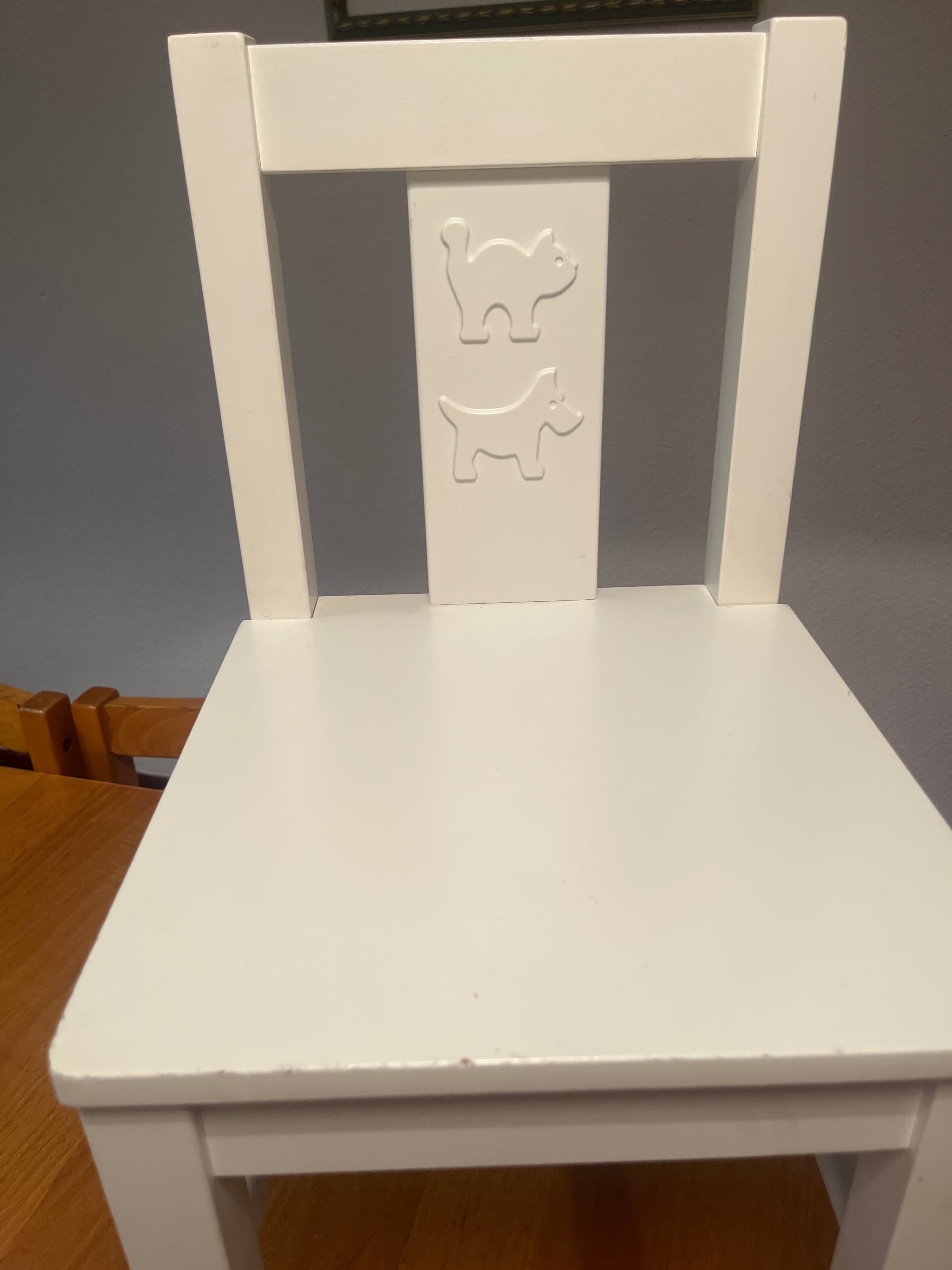 KRITTER cadira per nens, blanc