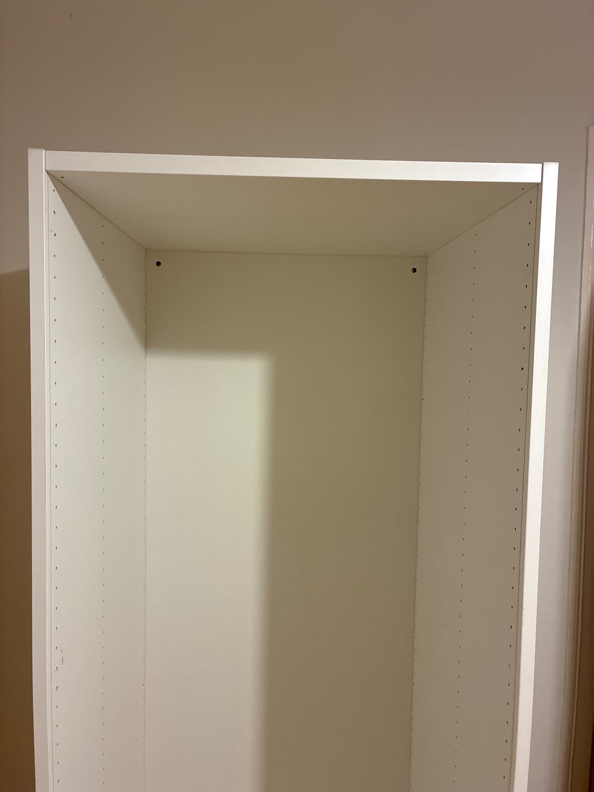 PLATSA estructura, blanc, 80x55x180 cm
