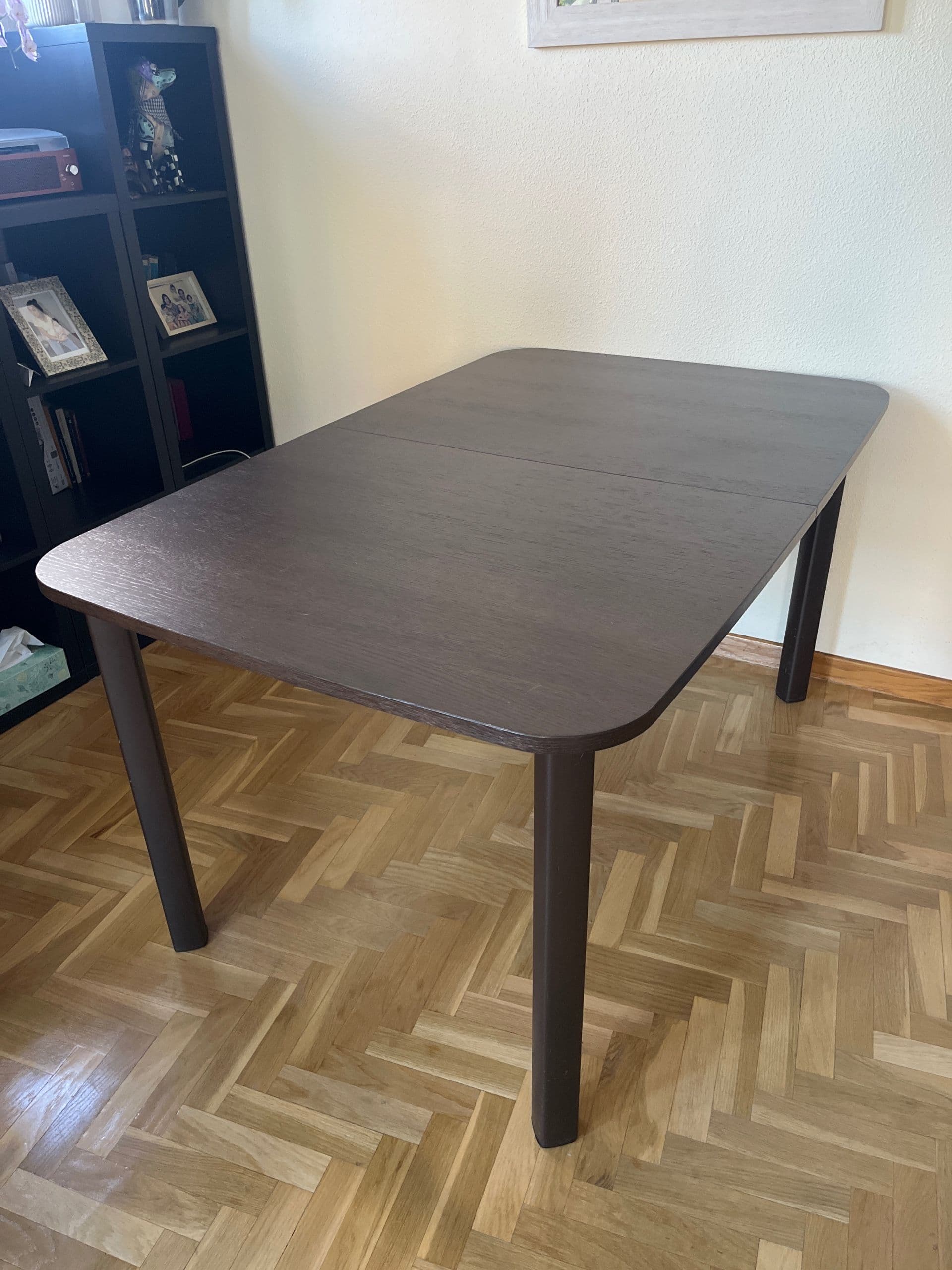 STRANDTORP taula extensible, marró, 150/205/260x95 cm