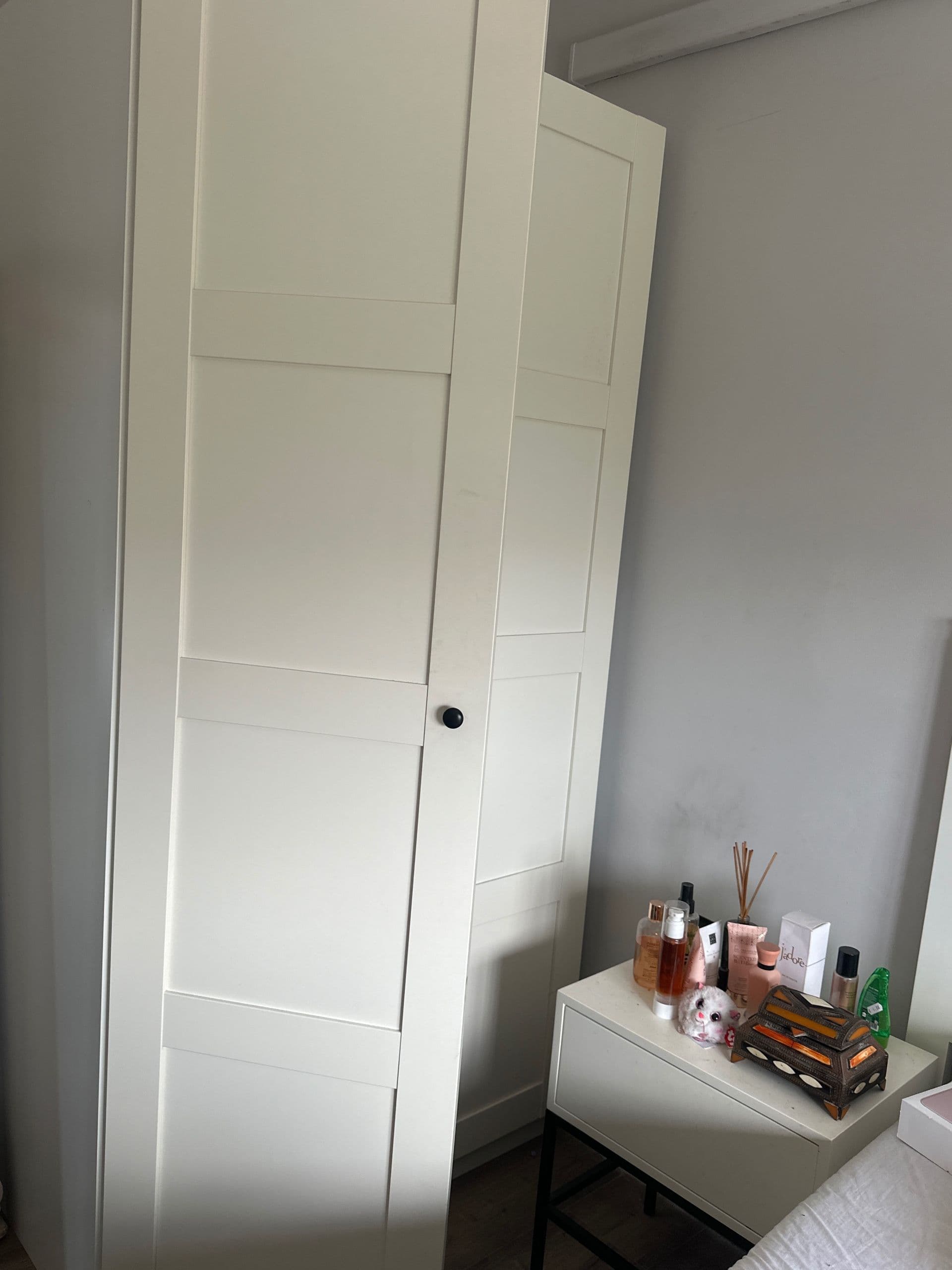 PAX / BERGSBO armari, blanc/blanc, 100x60x201 cm