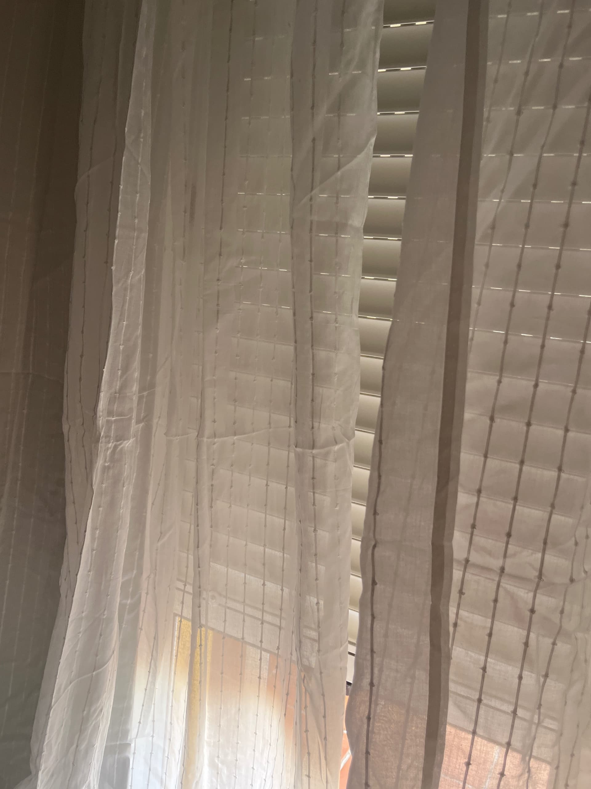 MATILDA cortineta, 1 parell, blanc/amb cinta de frunzir, 145x280 cm