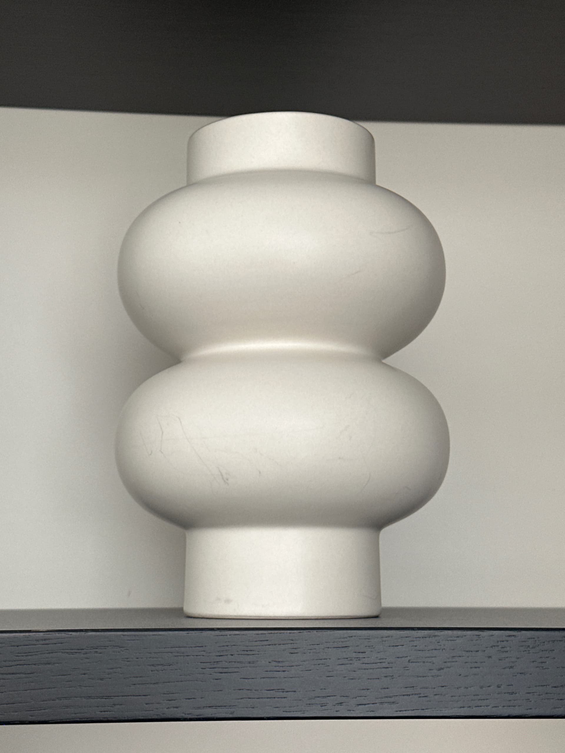 PÄRLHÄGG floreiro / vaso, beixe, 22 cm