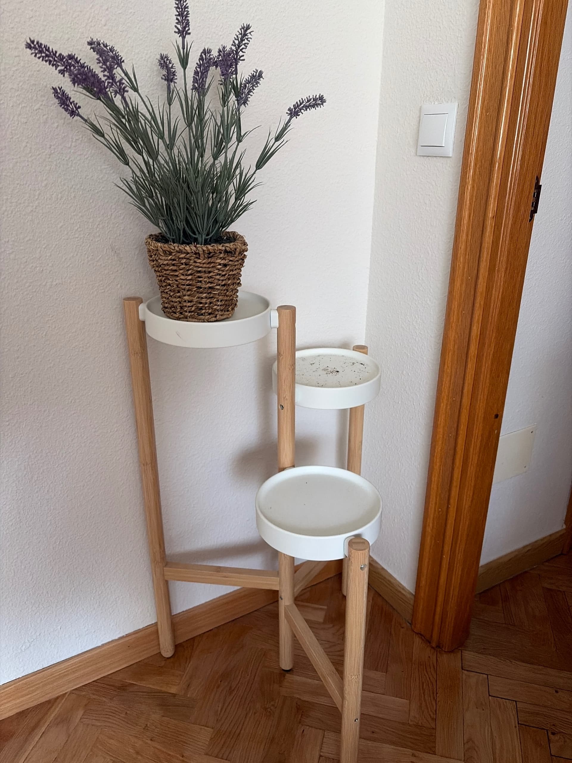 SATSUMAS MACETERO landare-euskarria, banbua/zuria, 78 cm