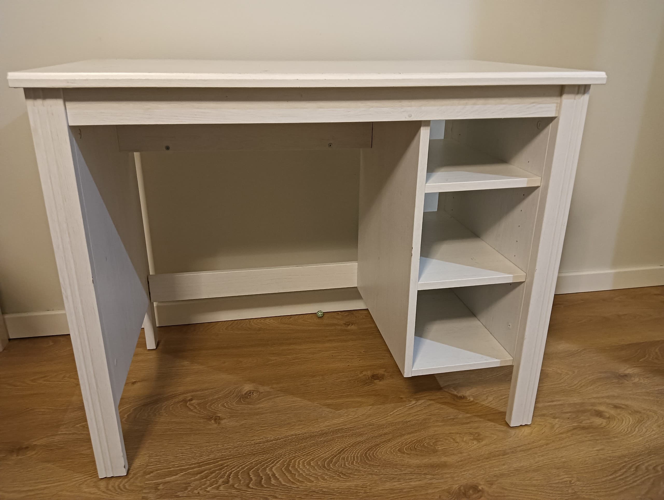 BRUSALI escritorio, branco, 90x52 cm
