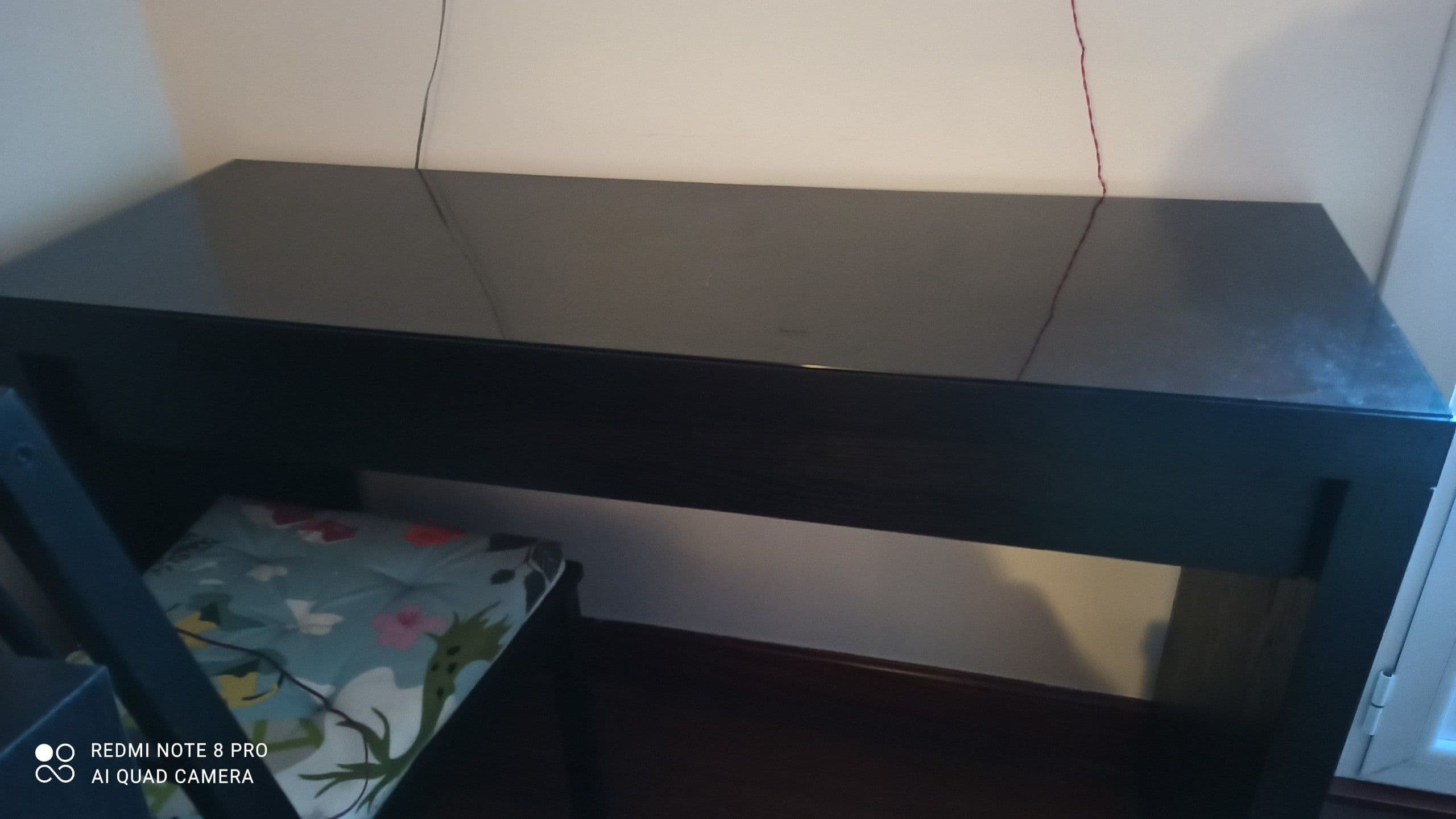 MALM toucador, branco, 120x41 cm