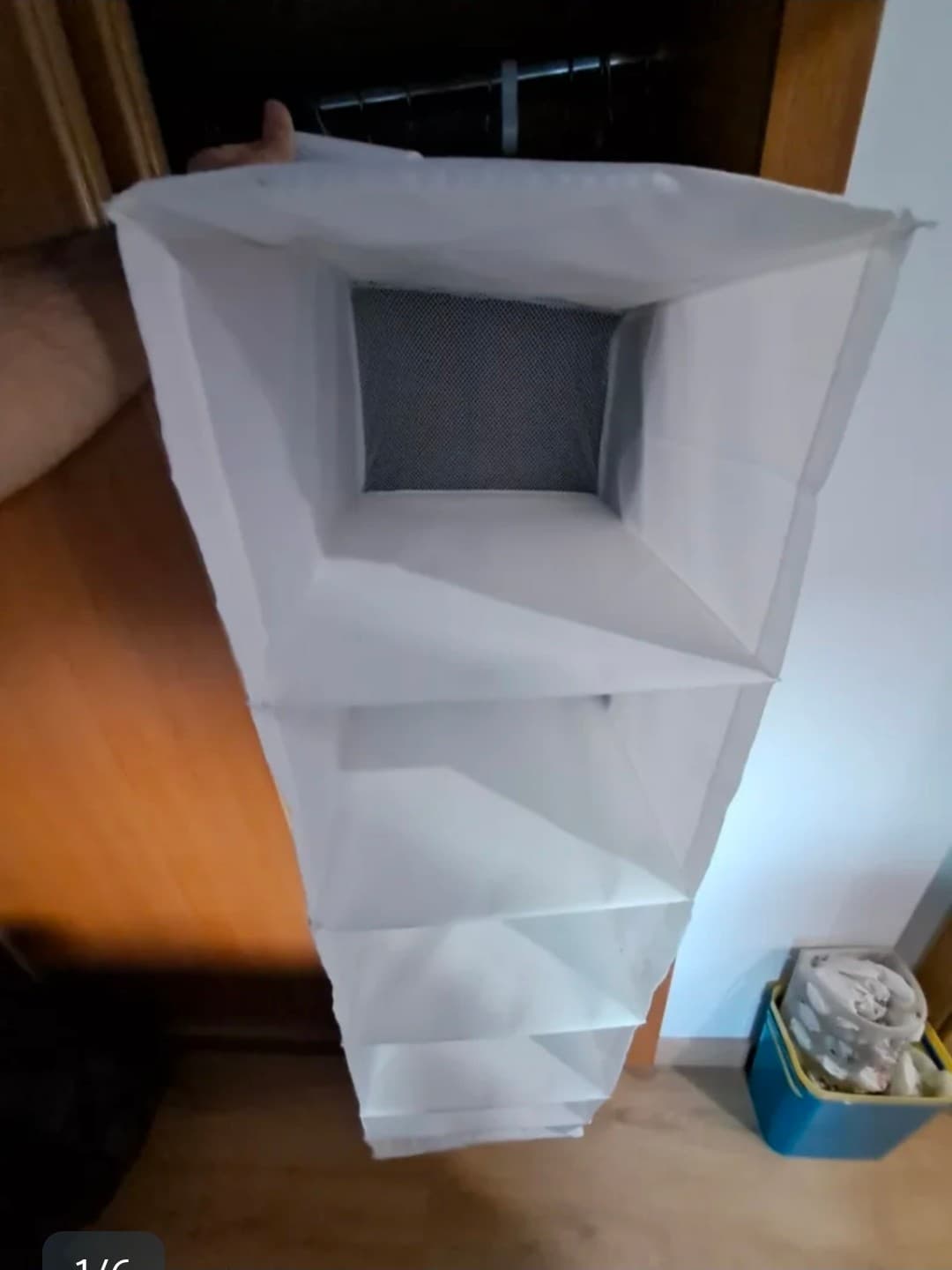 SKUBB BLANCO mòdul emmagatzematge+6 compart, blanc, 35x45x125 cm