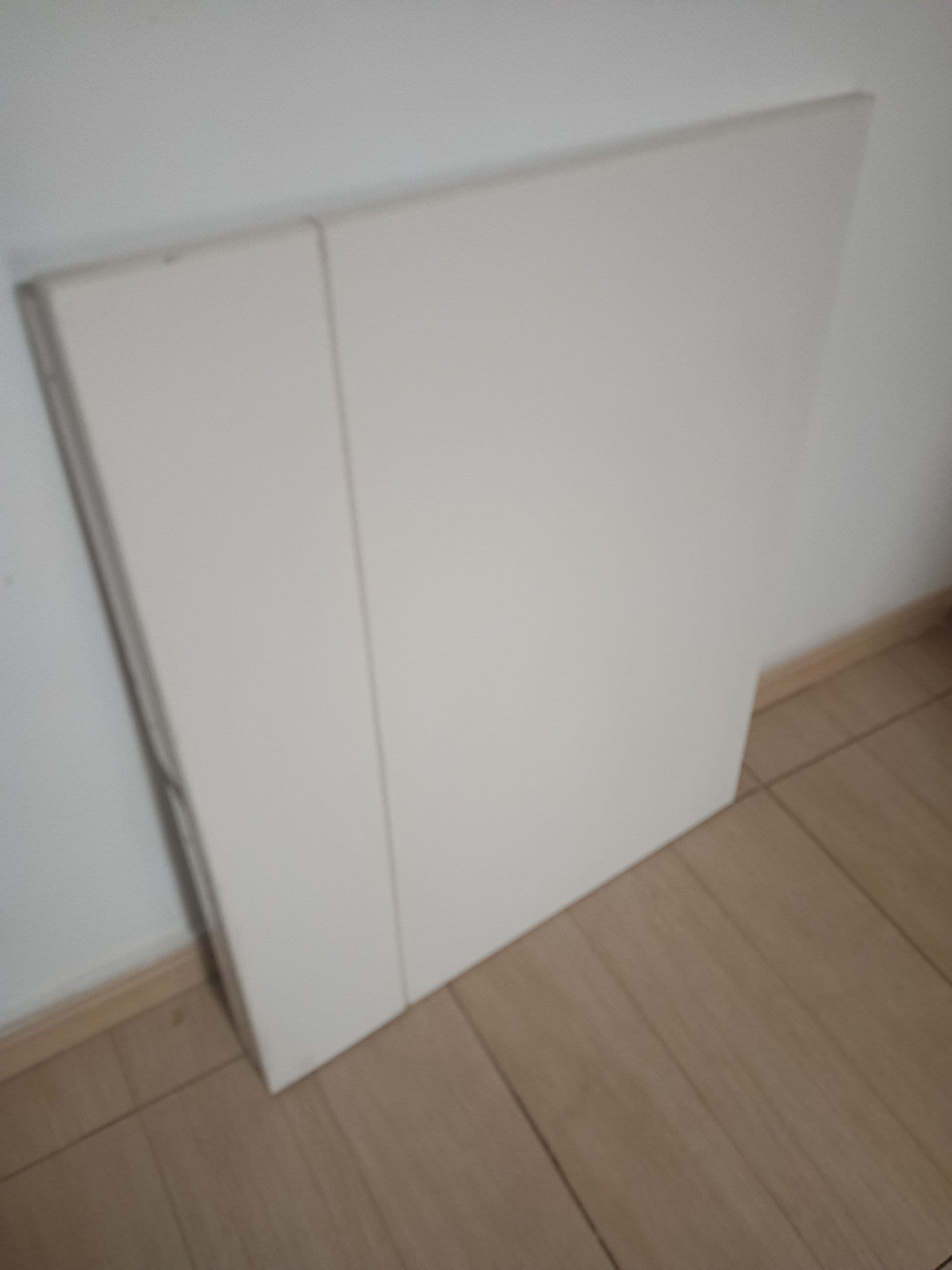 NORBERG hormako mahai tolesgarria, zuria, 74x60 cm