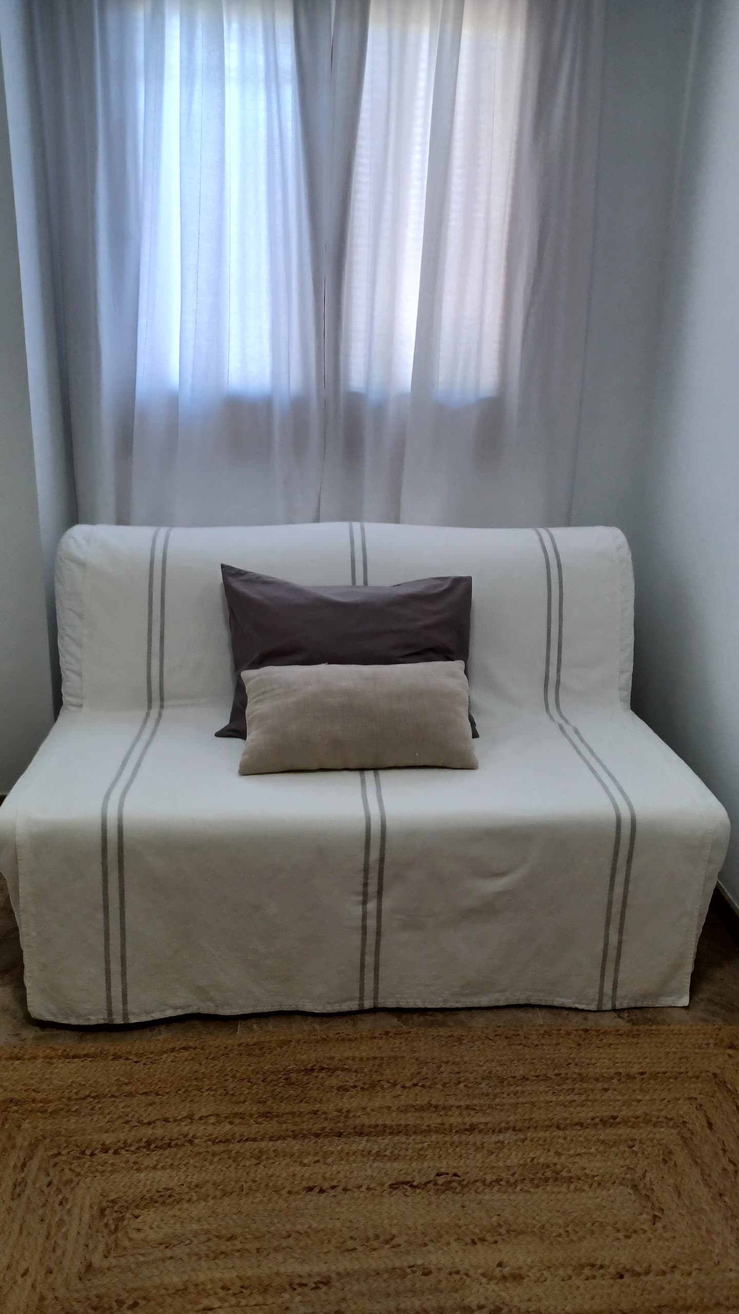 LYCKSELE LÖVÅS sofá cama 2, Ransta natural