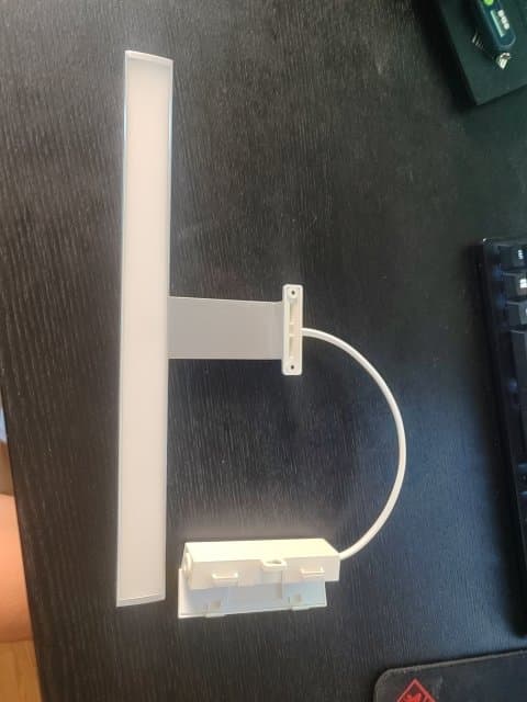VÅTHULT LED cab/mirror light, aluminium-colour, 350 mm