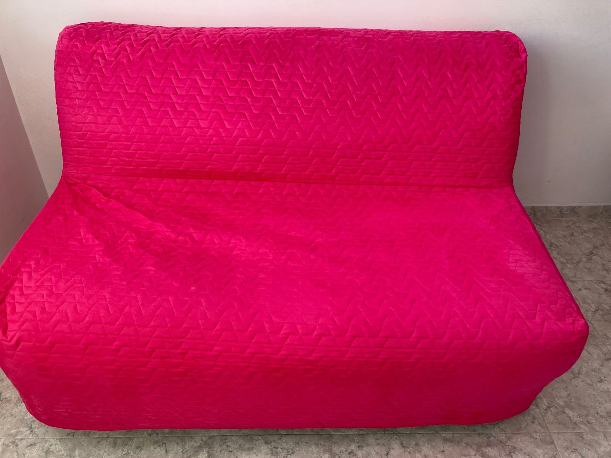 LYCKSELE LÖVÅS sofá cama de 2 plazas, Grindtorp multicolor