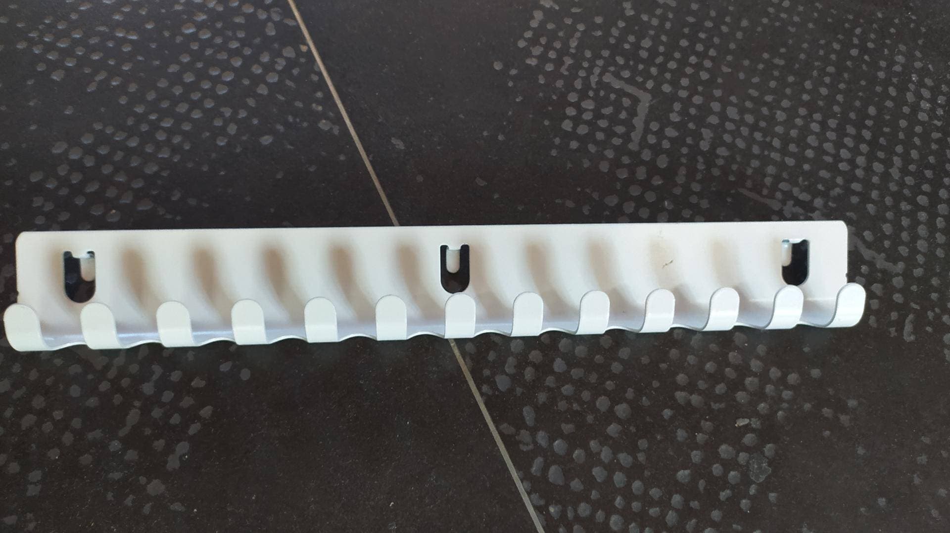 SKÅDIS perchero de ganchos, blanco