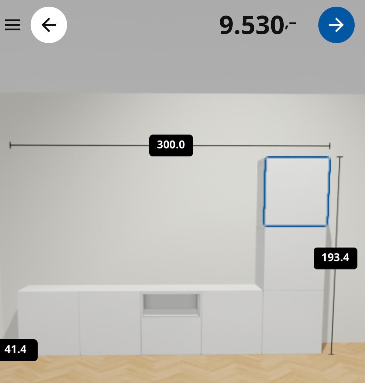 LAXVIKEN door, white, 60x64 cm