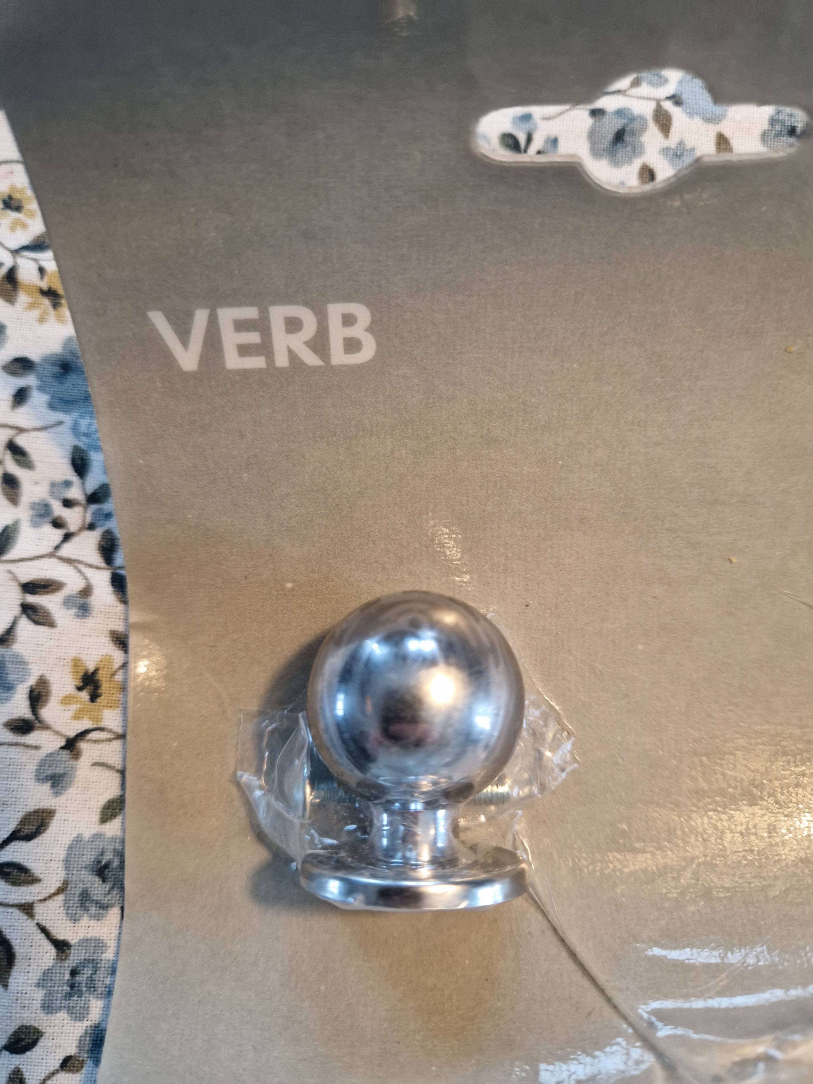 ENERYDA knob, chrome-plated, 27 mm