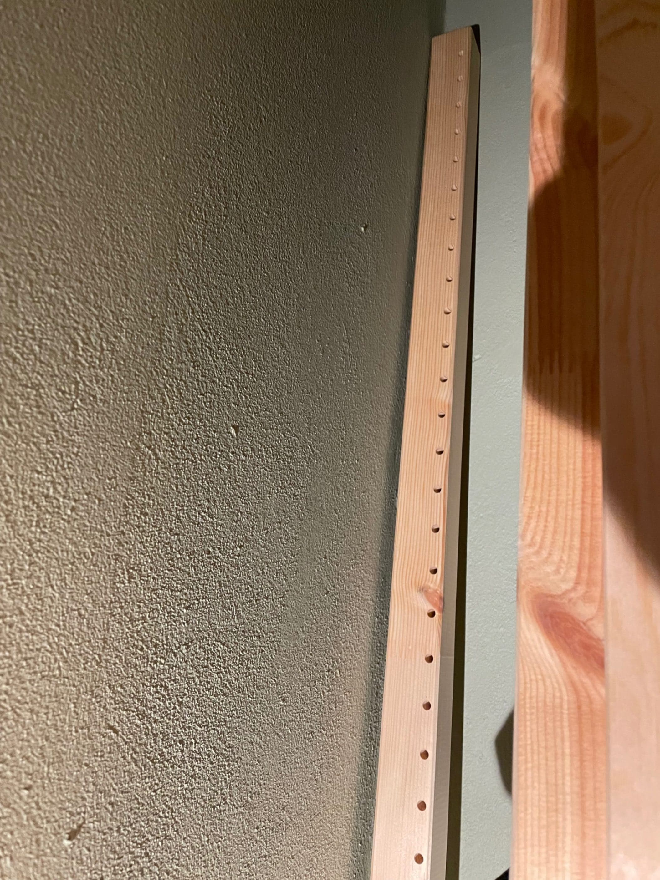 IVAR corner post, pine, 226 cm