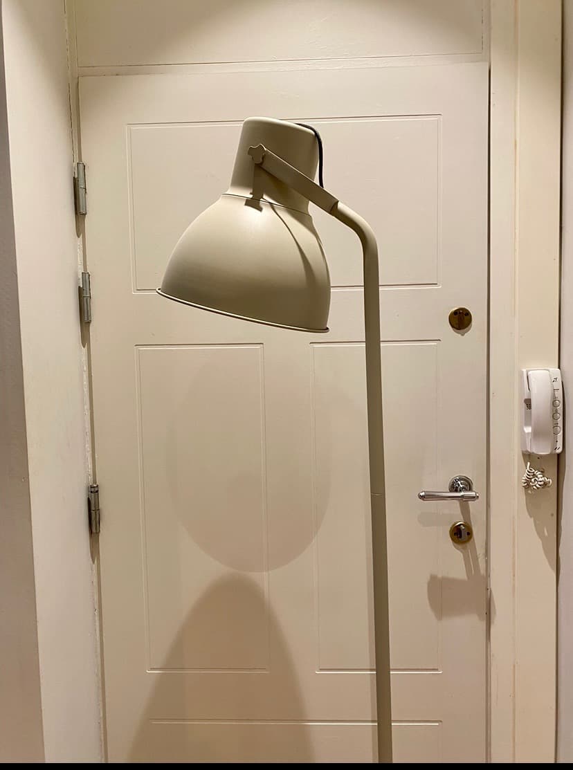HEKTAR floor lamp, dark grey