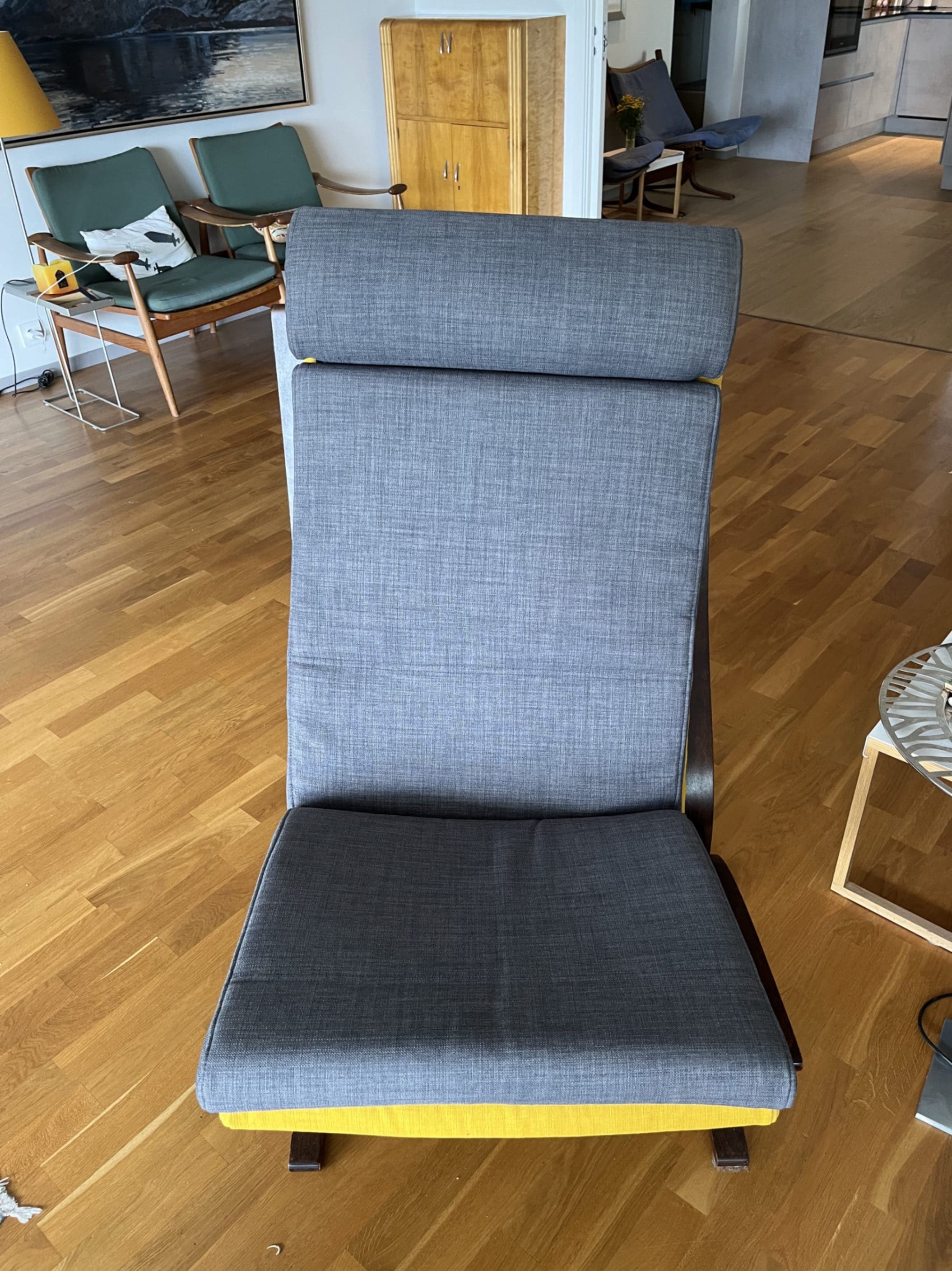 POÄNG armchair cushion, Hillared anthracite