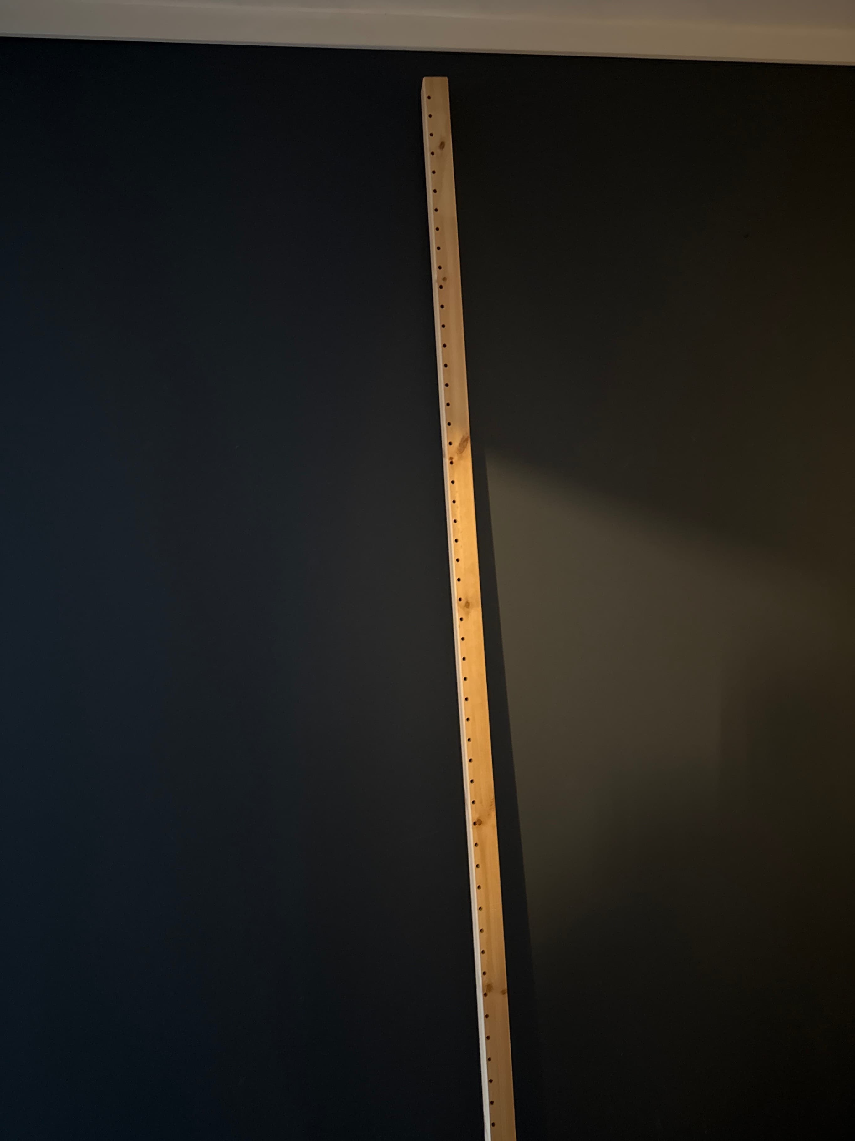 IVAR corner post, pine, 226 cm