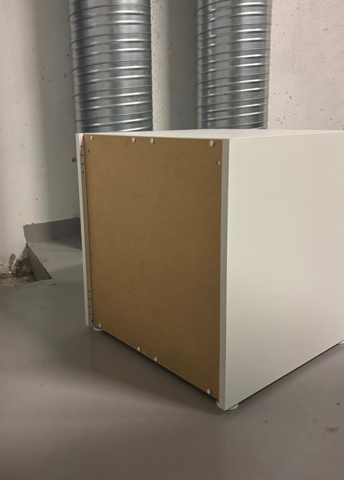 PLATSA frame, white, 60x55x60 cm