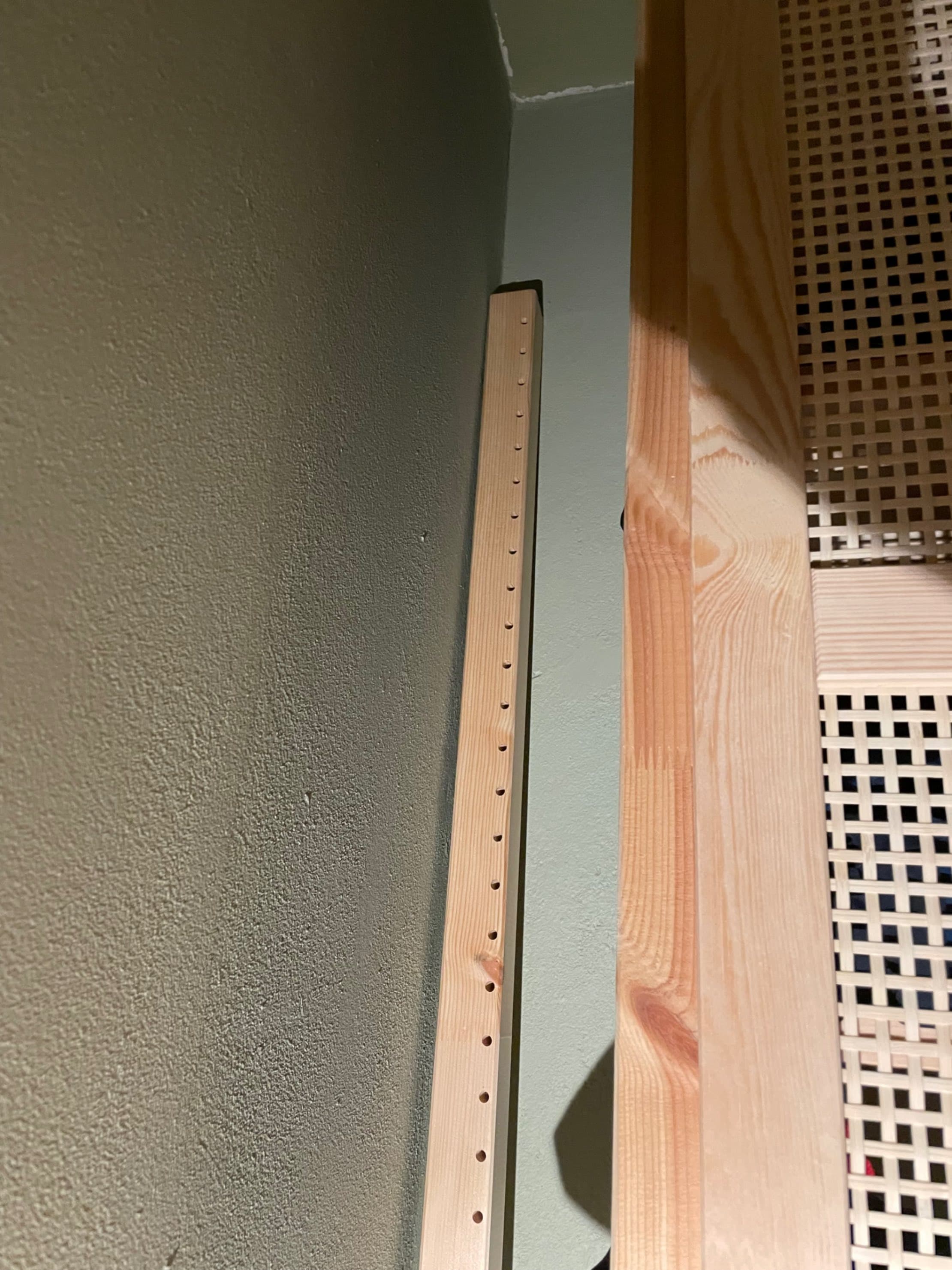IVAR corner post, pine, 226 cm