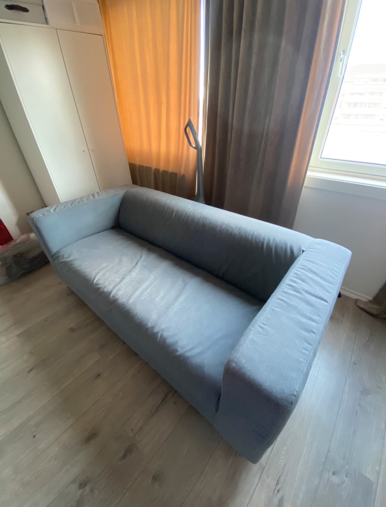 KLIPPAN 2-seat sofa, Vissle grey