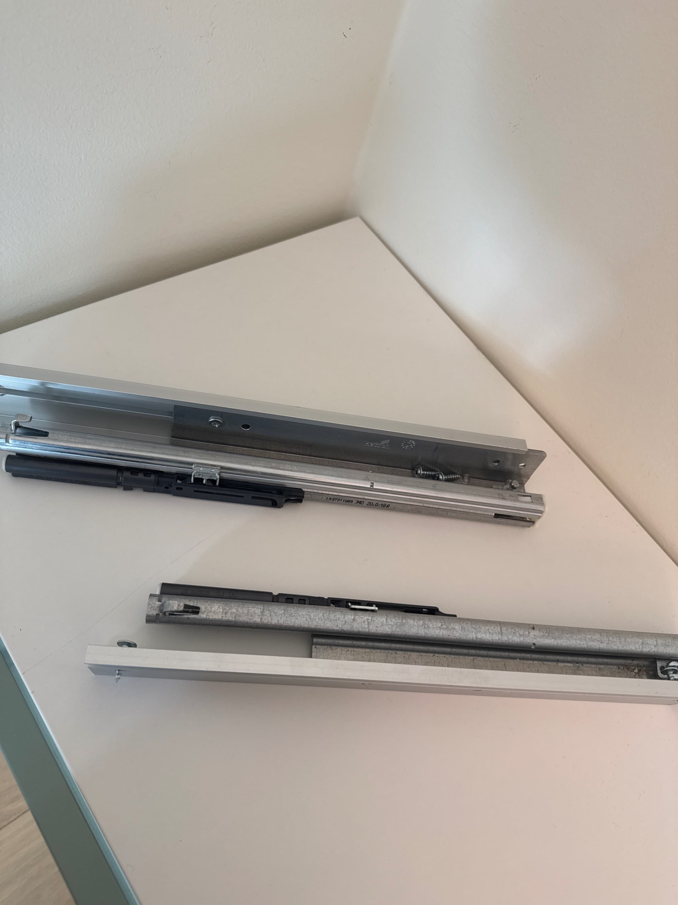 BESTÅ drawer runner, soft-closing
