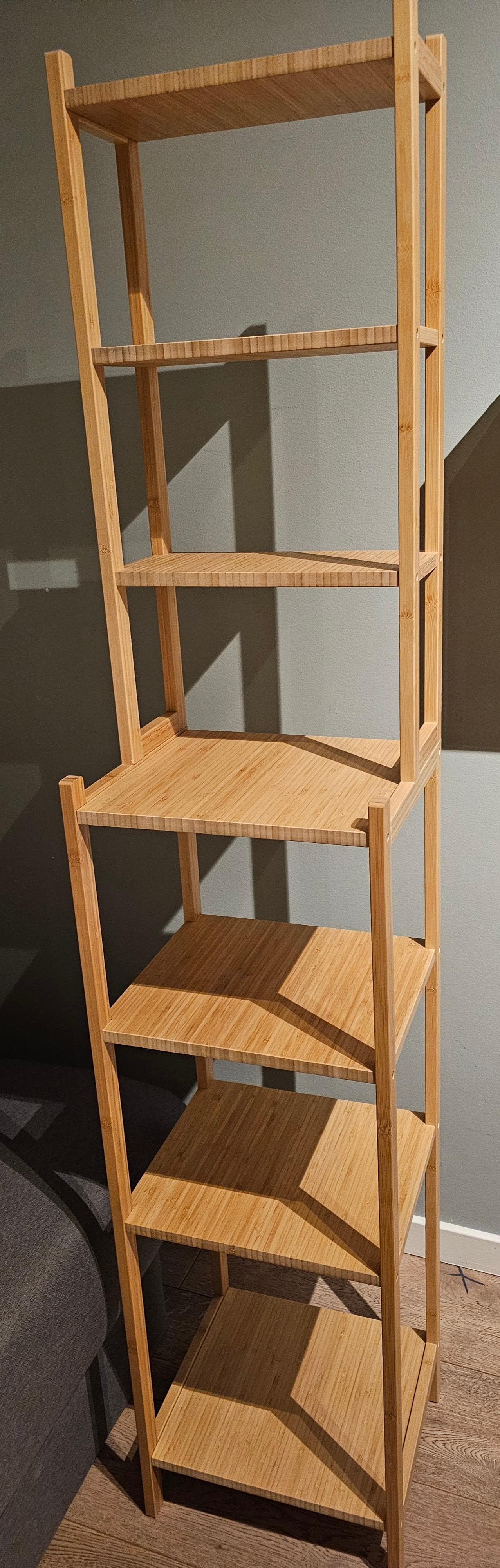 RÅGRUND shelving unit, bamboo, 33 cm
