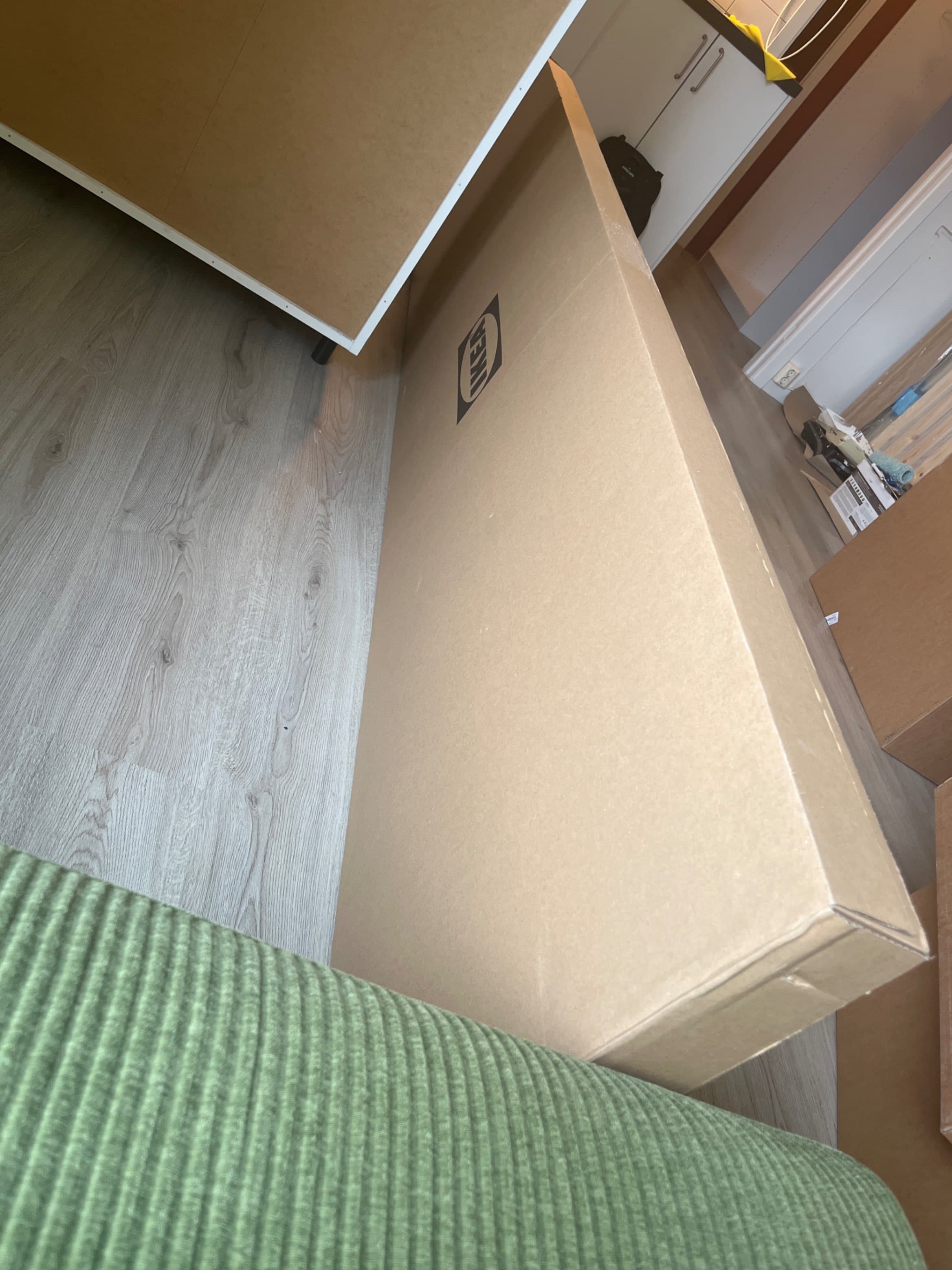 PAX wardrobe frame, white, 100x58x236 cm