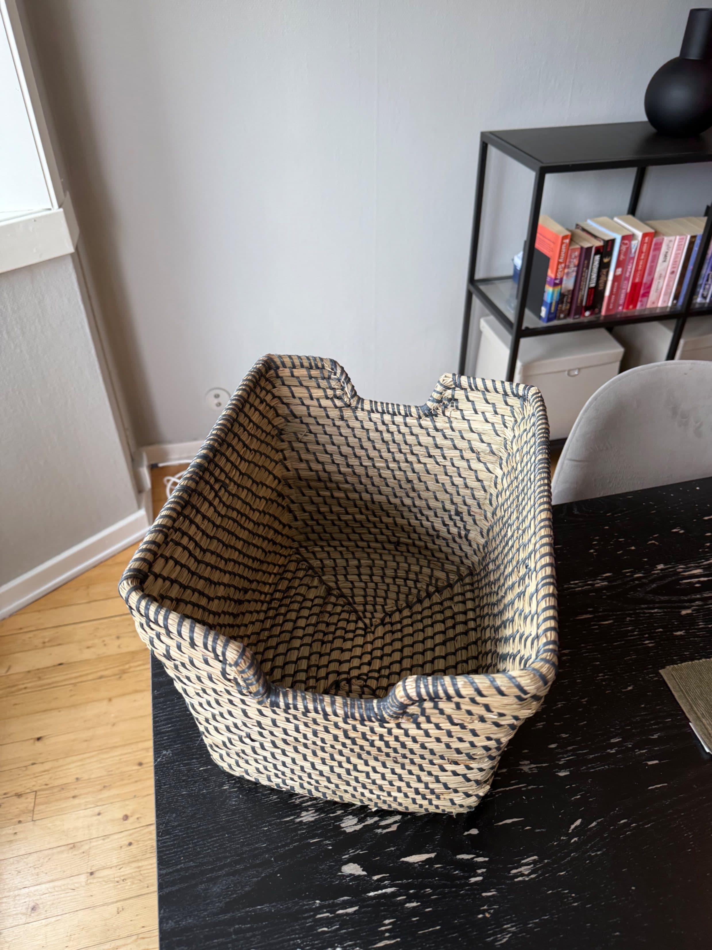 ÅSUNDEN basket, dark grey, 30x36x25 cm