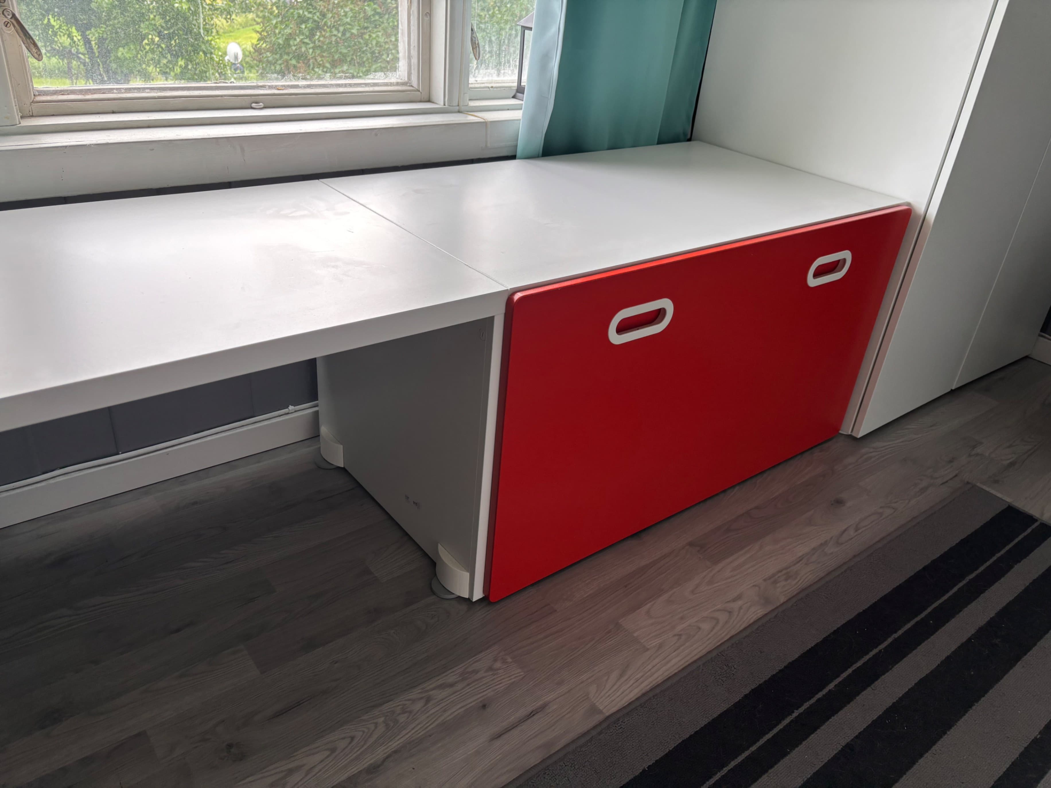 SMÅSTAD drawer front, red, 60x30 cm