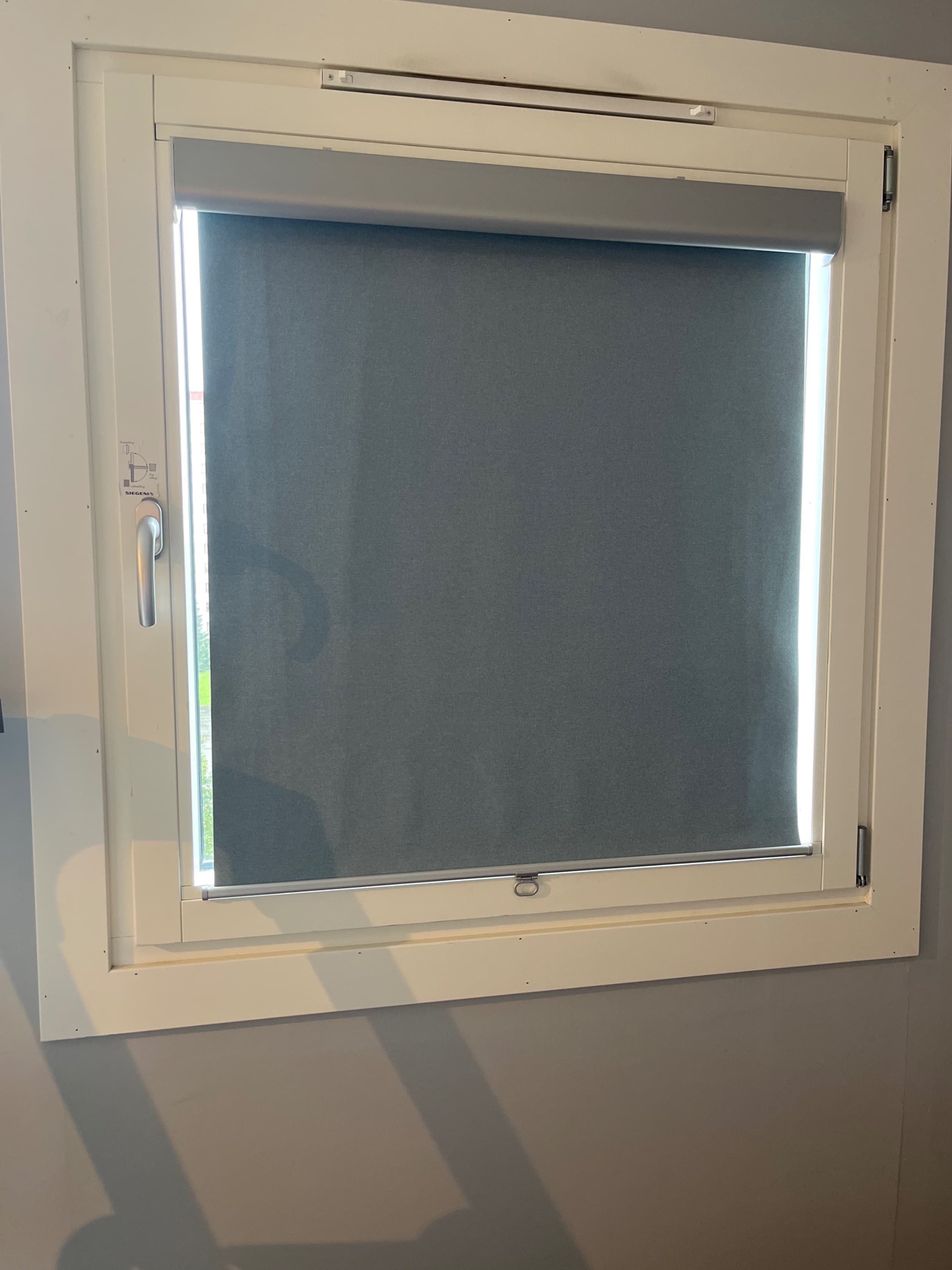 TRETUR lystett rullegardin, hvit, 80x195 cm