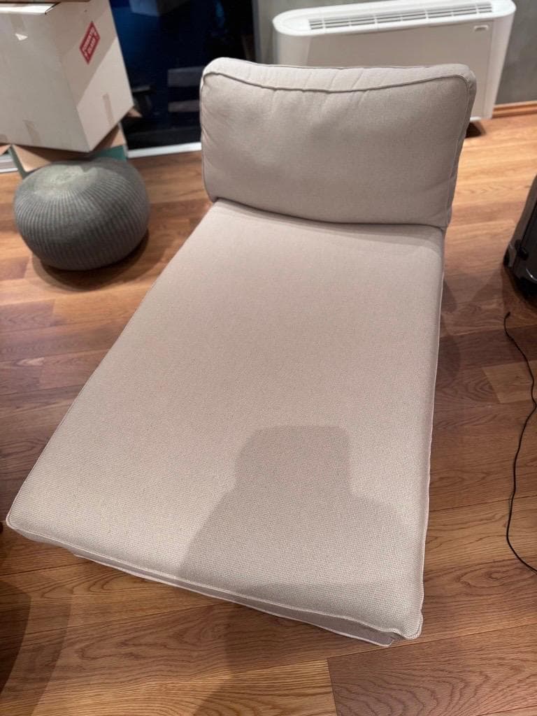 KIVIK chaise longue, Tresund light beige
