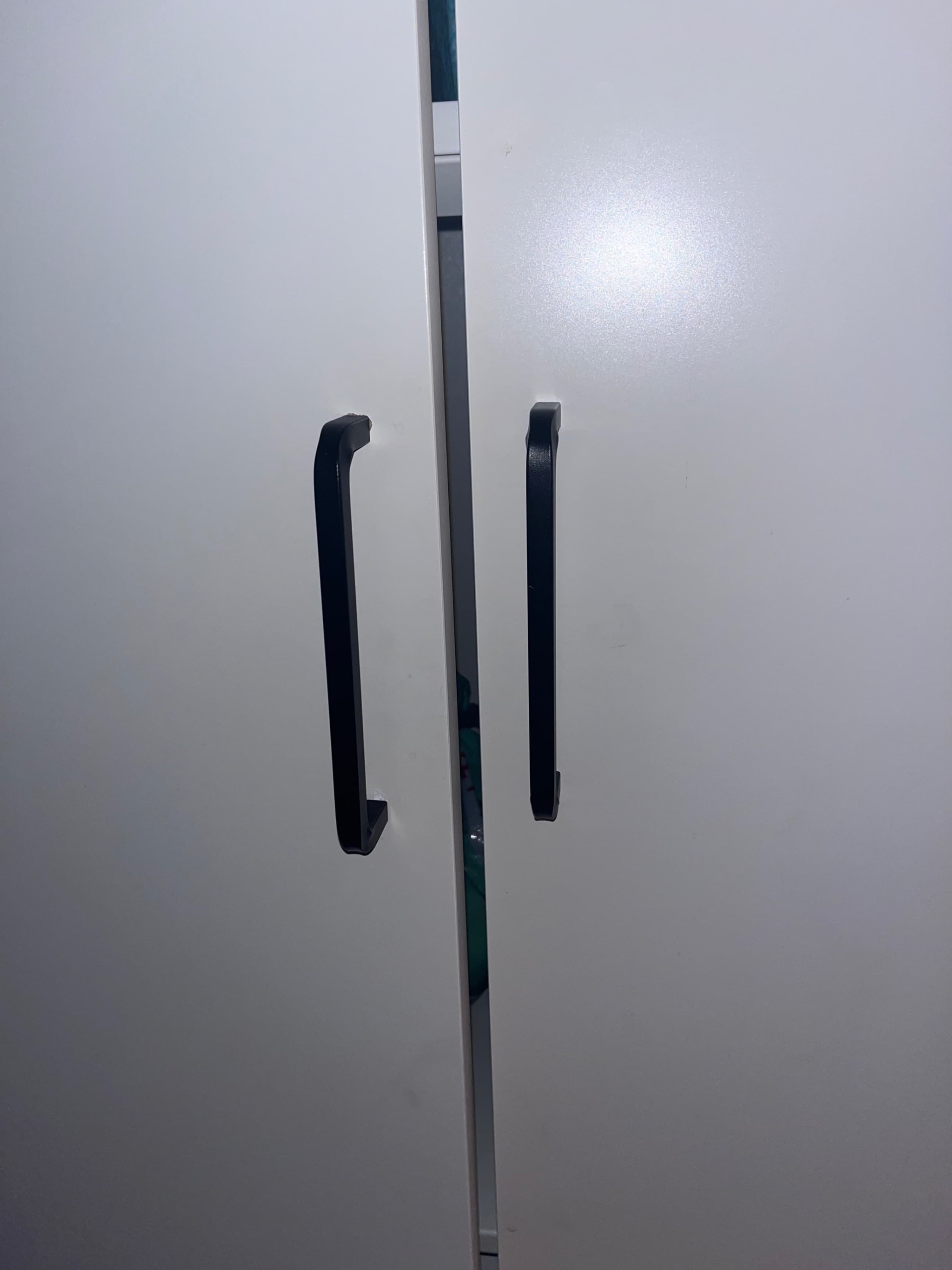 FORSAND door, white, 25x229 cm
